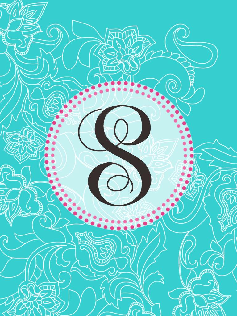 768x1024 Letter S Wallpaper