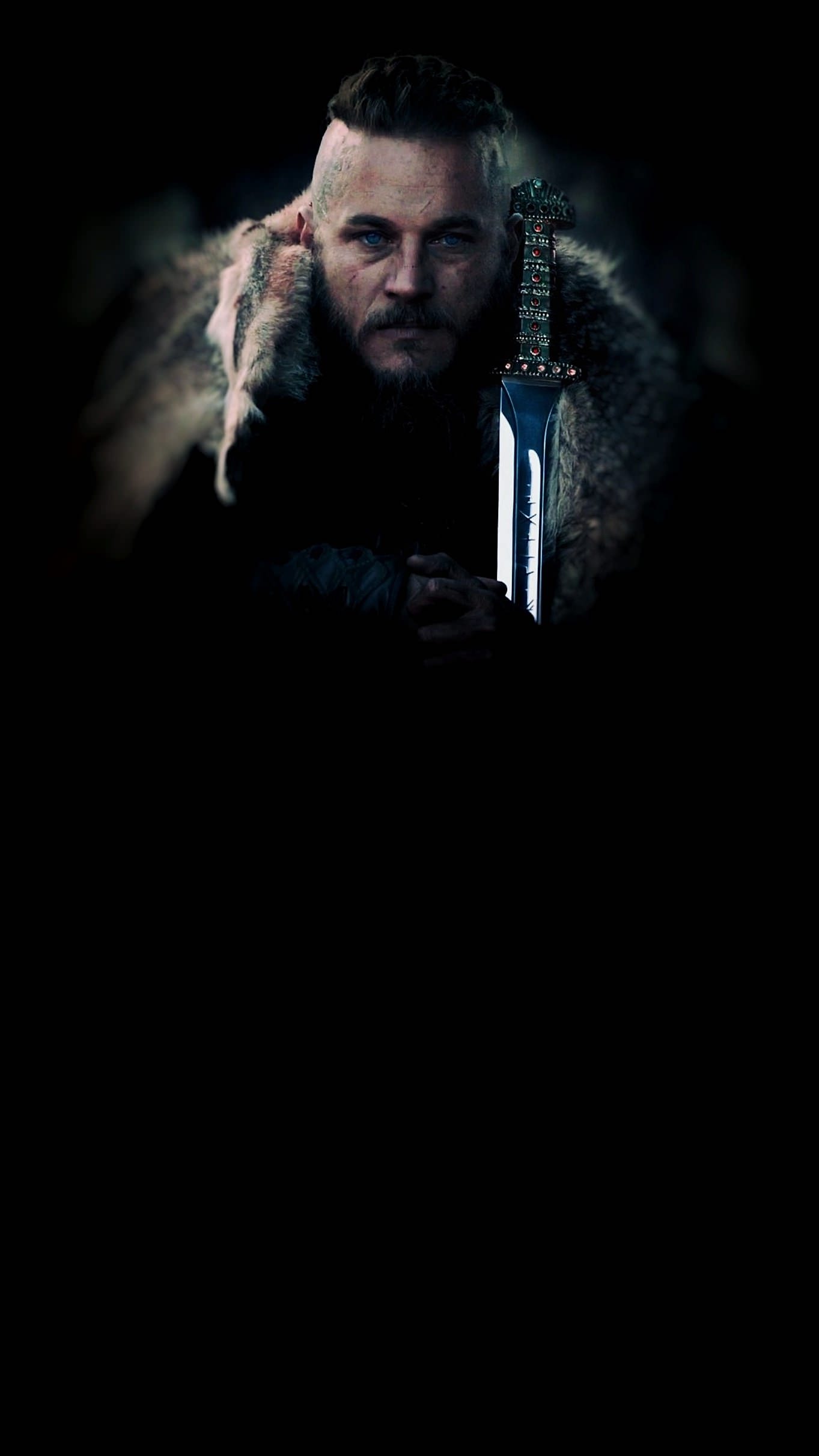 1363x2423 Vikings Wallpaper