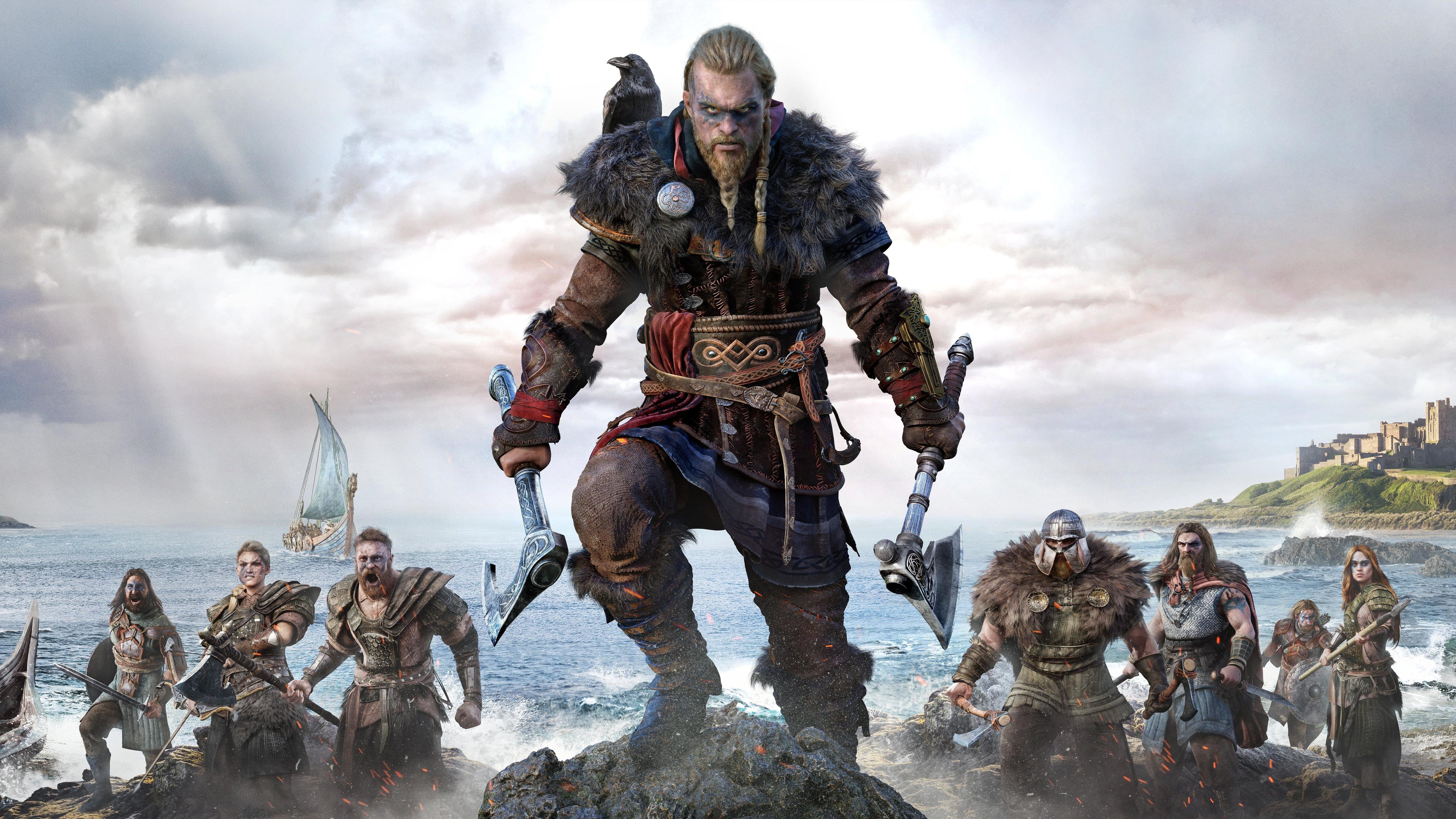 5120x2880 ragnar lothbrok assassins creed valhalla 8k MacBook Pro Wallpaper Download