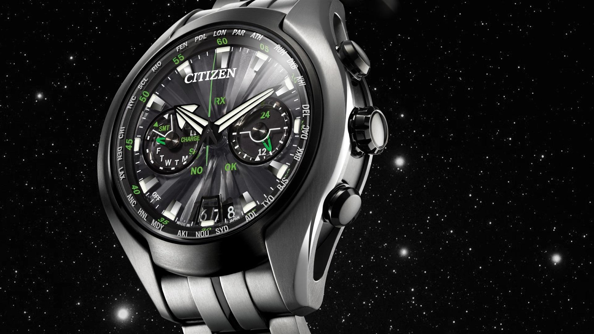 1920x1080 Wallpaper Citizen watch, metallic feel 1920x1080 Full HD 2K Picture, Image
