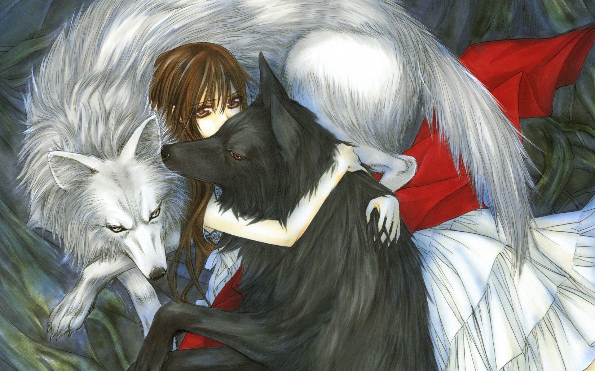 1920x1200 Download wallpaper Vampire Knight, Trio, Yuki Cross, Kaname Kuran
