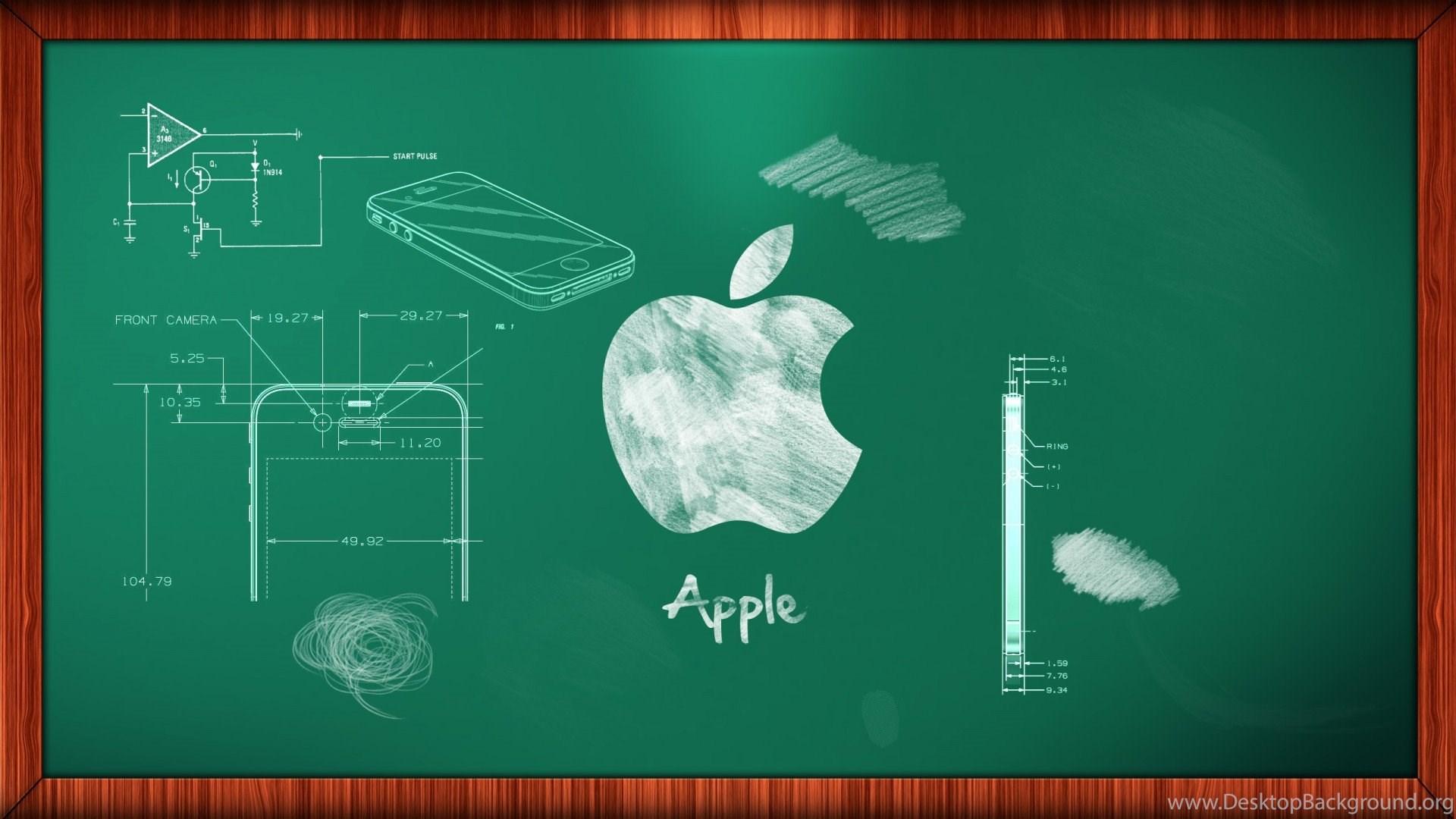 1920x1080 Apple Chalk Board Wallpaper Amazing High Resol Desktop Background