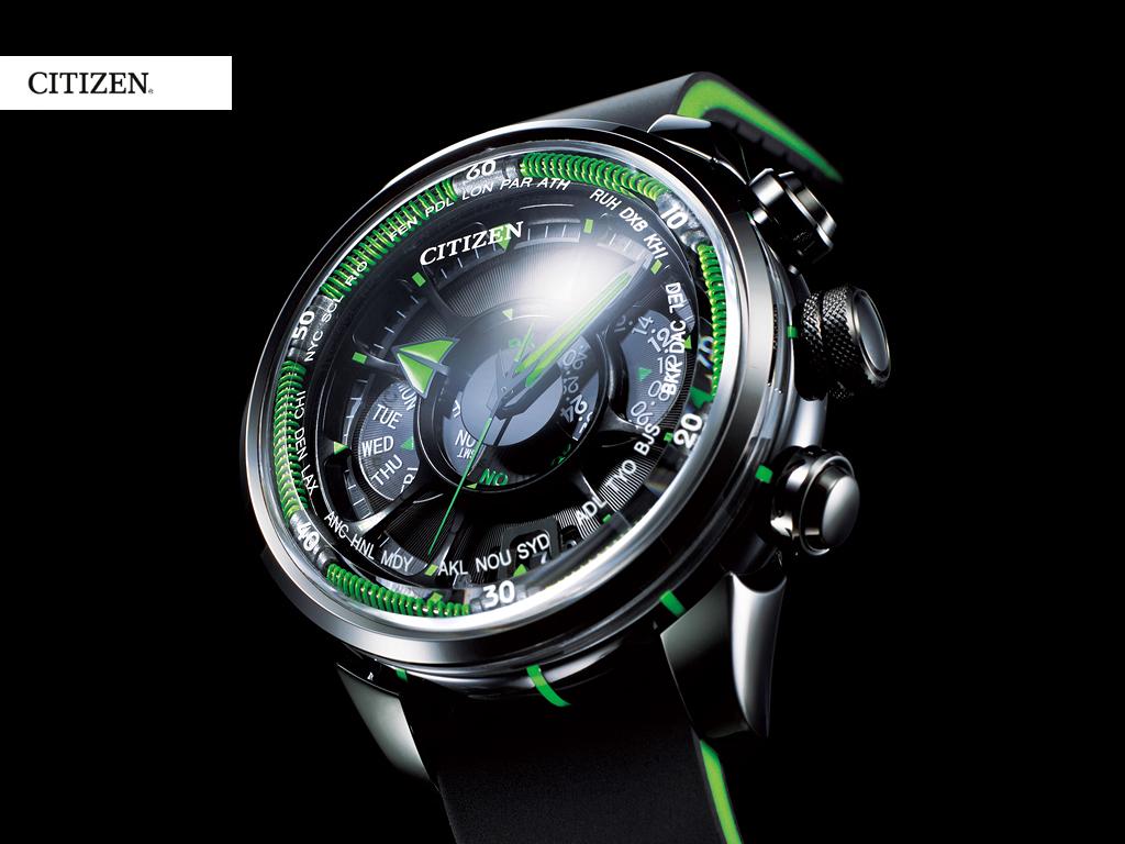 1024x768 SATELLITE WAVE CC0005 06E Eco Drive Concept Model [CITIZEN WATCH]
