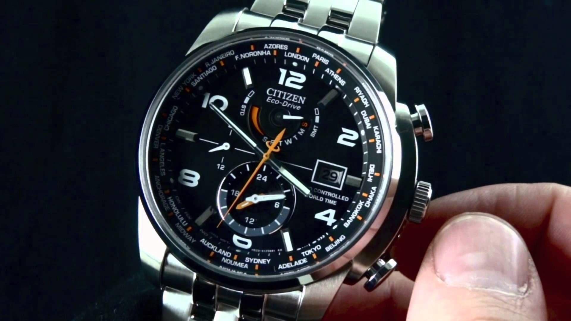 1920x1080 Citizen Eco Drive World Time AT AT9010 52E. Most Expensive Shoes, Citizen Watch, Fine Watches