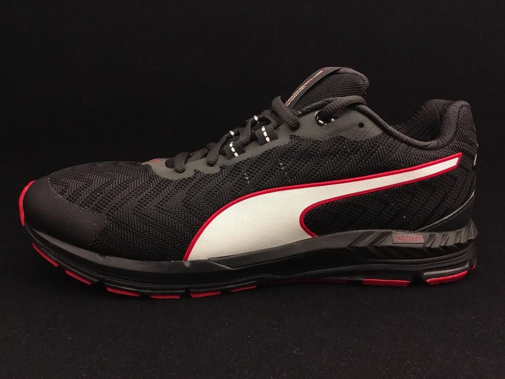 1024x768 Porsche Shoes Motorsport Puma Ignite black / white / red WAP439L0MS