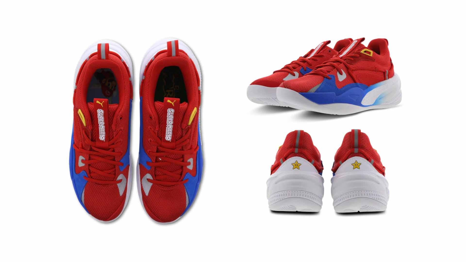 1920x1080 Footlocker list Super Mario Bros. shoes from Puma, product page taken down