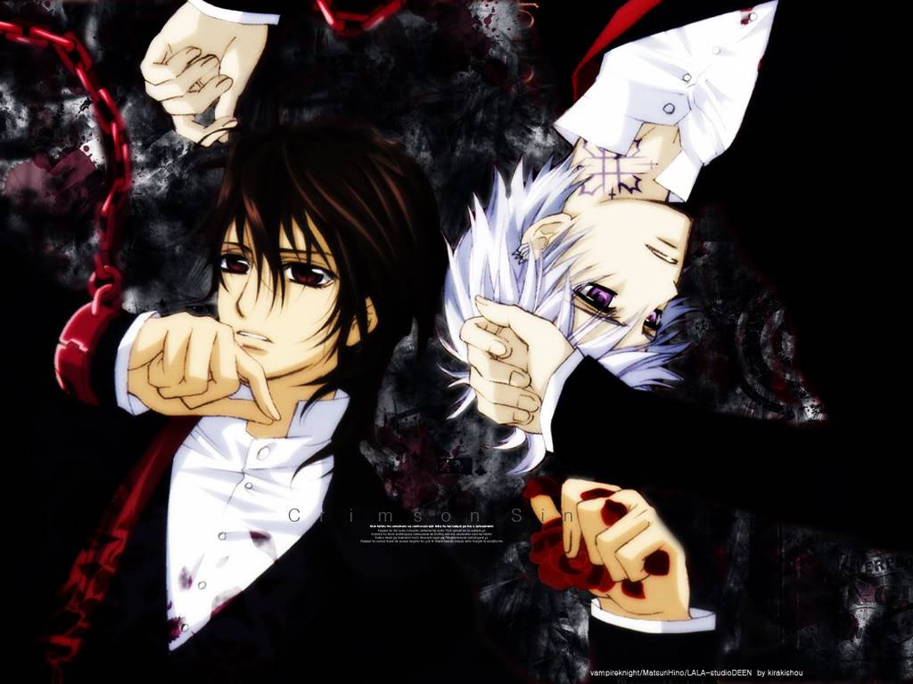 1024x768 Vampire Knight Wallpaper Kaname And Zero