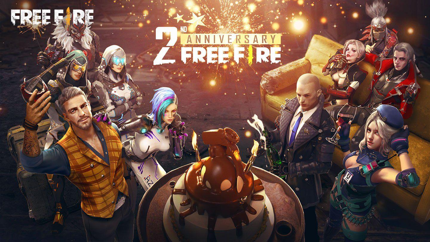 1440x810 Free Fire Sign Wallpaper