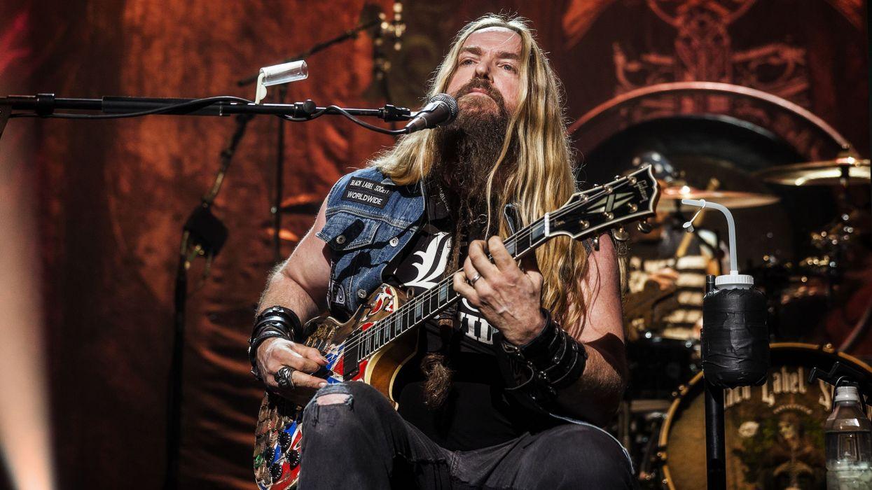 1245x700 ZAKK WYLDE Black Label Society Zakk Wylde Ozzy guitar heavy metal wallpaperx1408
