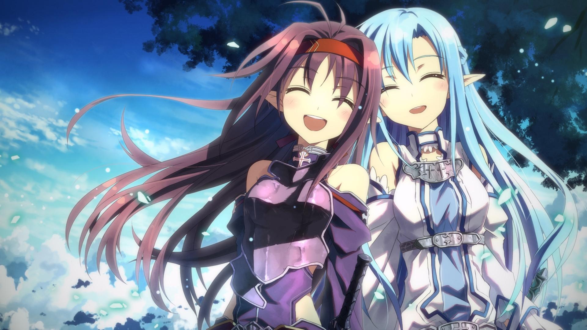 1920x1080 Konno Yuuki, Sword Art Online, Sword Art Online II HD Wallpaper & Background • 31699 • Wallur