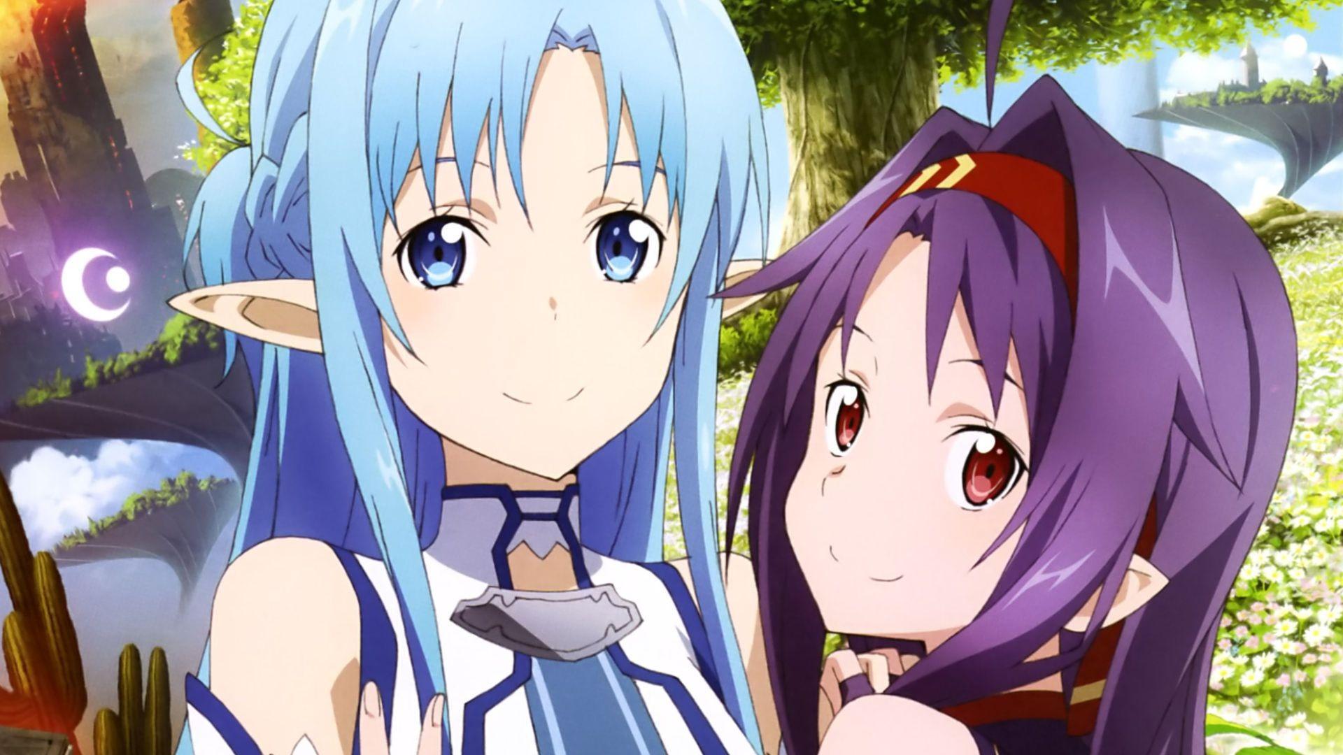 1920x1080 Wallpaper / Sword Art Online, Yuuki Konno, Yuuki Asuna