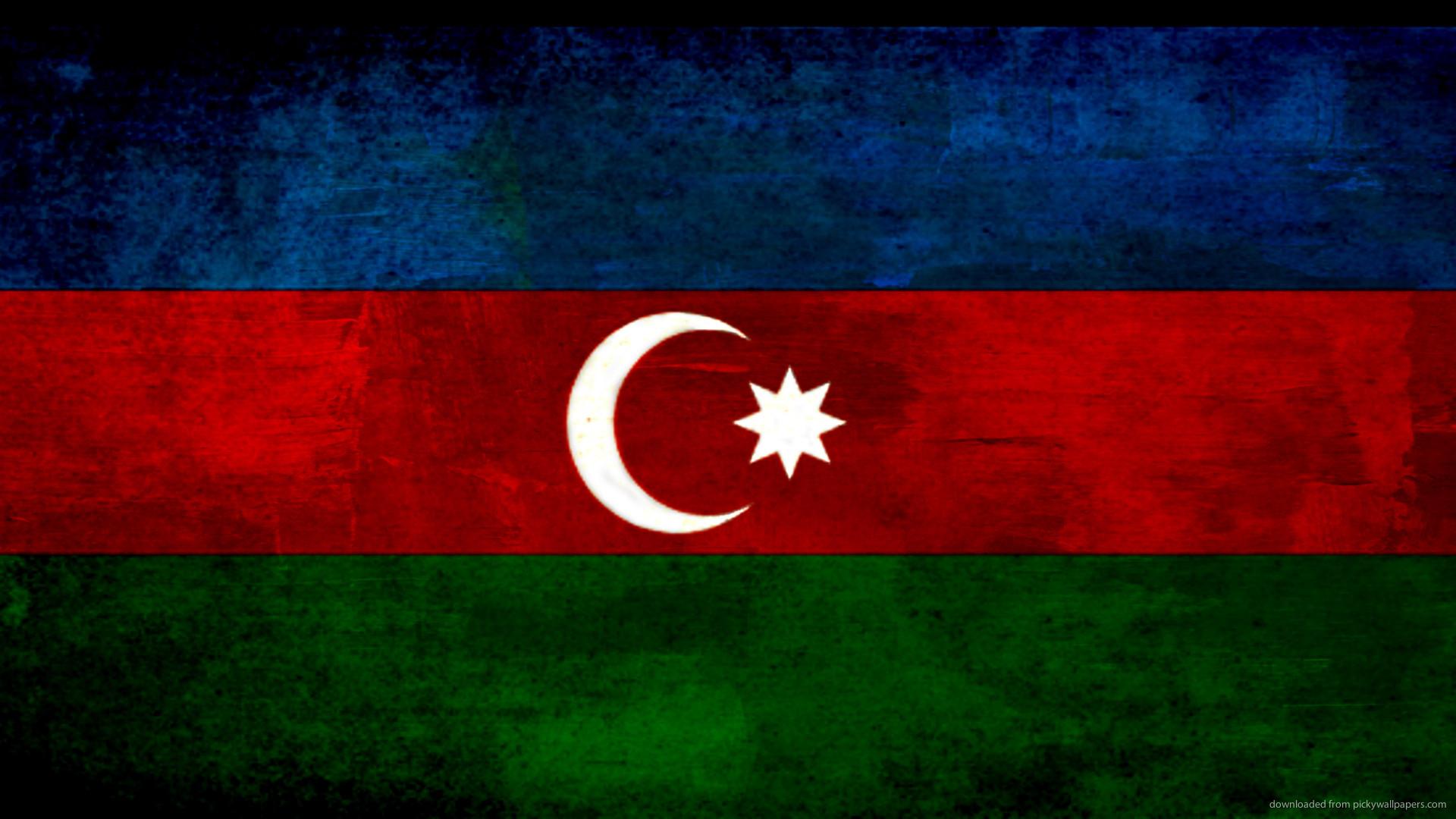 1920x1080 Azerbaijan Flag Wallpaper