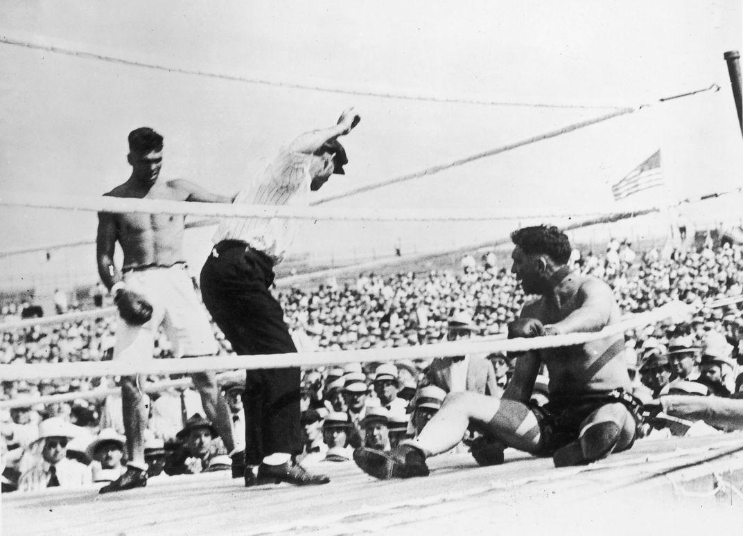 1072x774 Revisit The Brutal Fight When Jack Dempsey Hammered The Super Sized Champ To Claim Title. At The Smithsonian