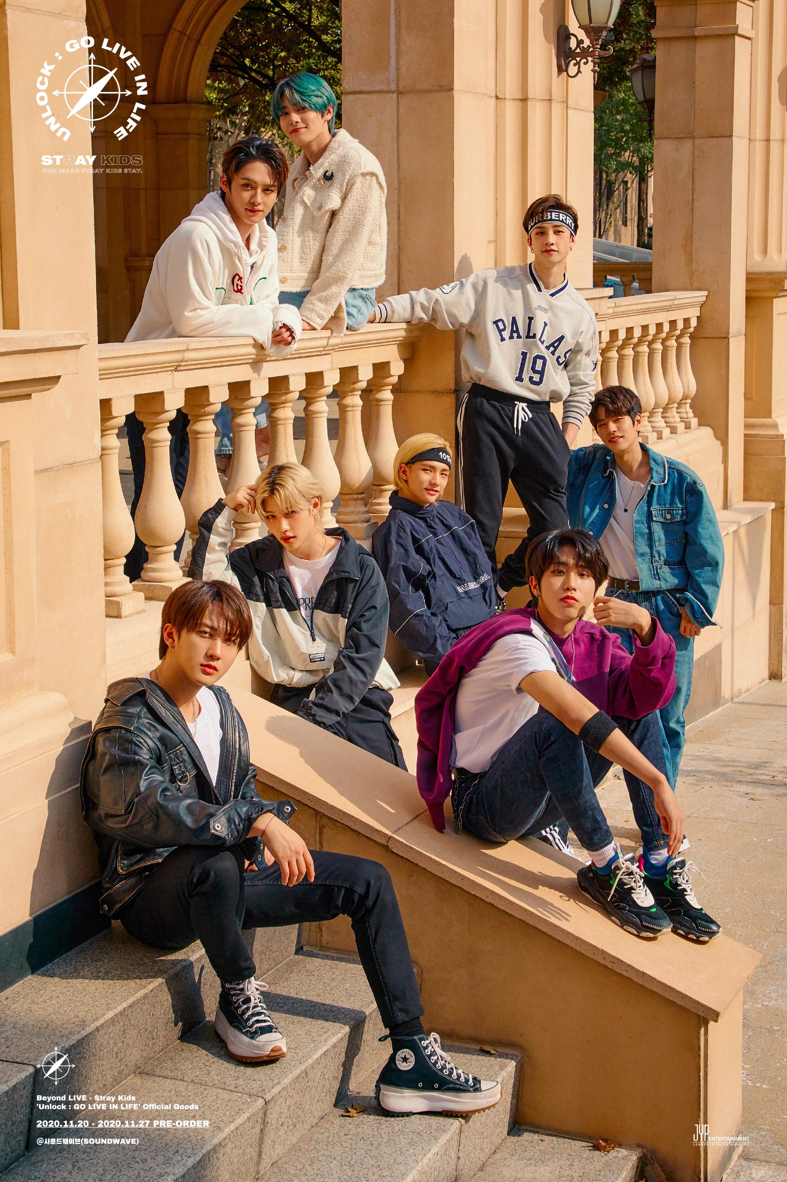 2730x4096 Stray Kids Beyond LIVE Kids 'Unlock : GO LIVE IN LIFE' Official Goods Teaser Image
