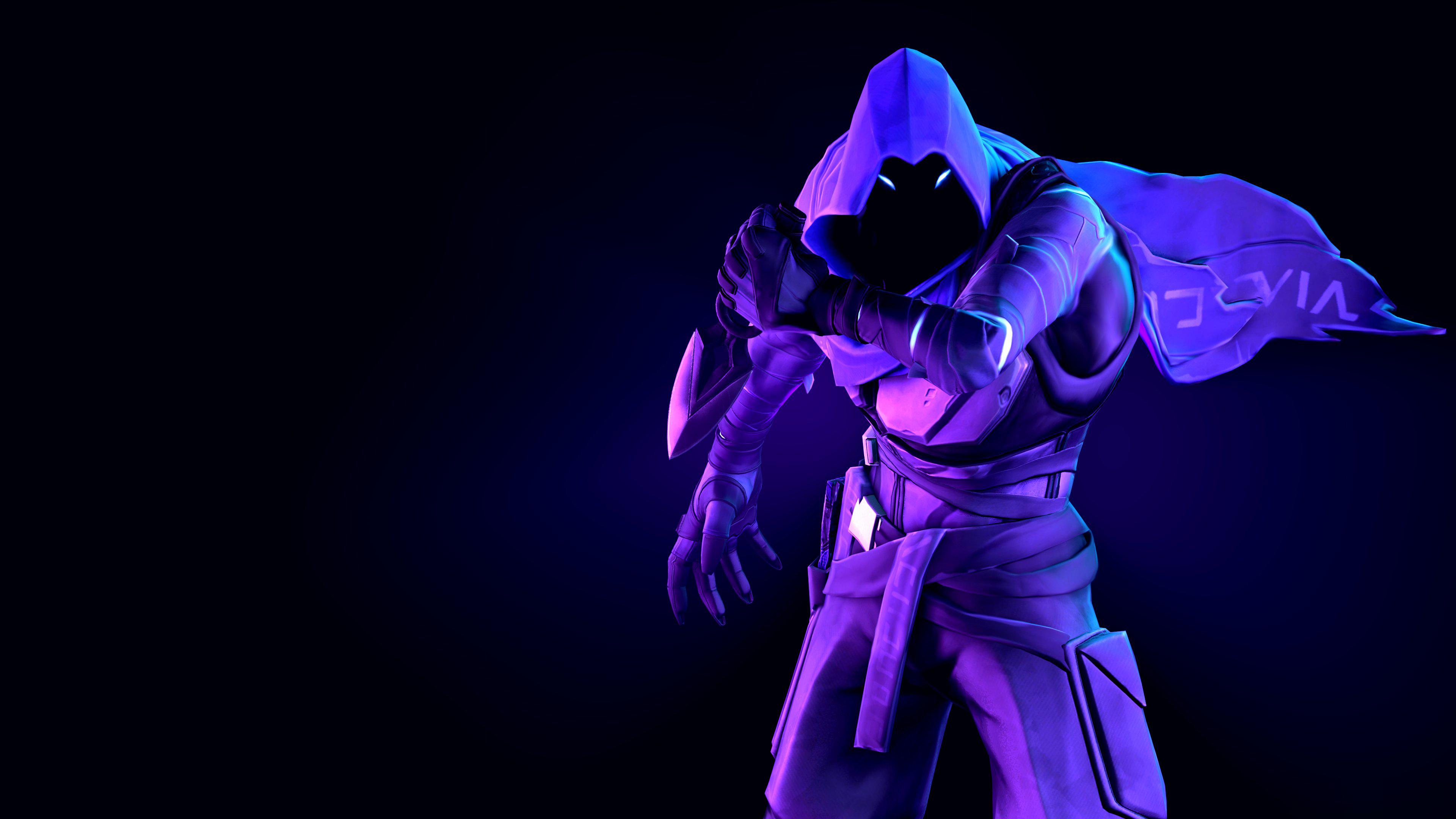 3840x2160 Desktop Wallpaper Game, Omen, Valorant, Glowing Eyes, Fan Art, HD Image, Picture, Background, Ba2812
