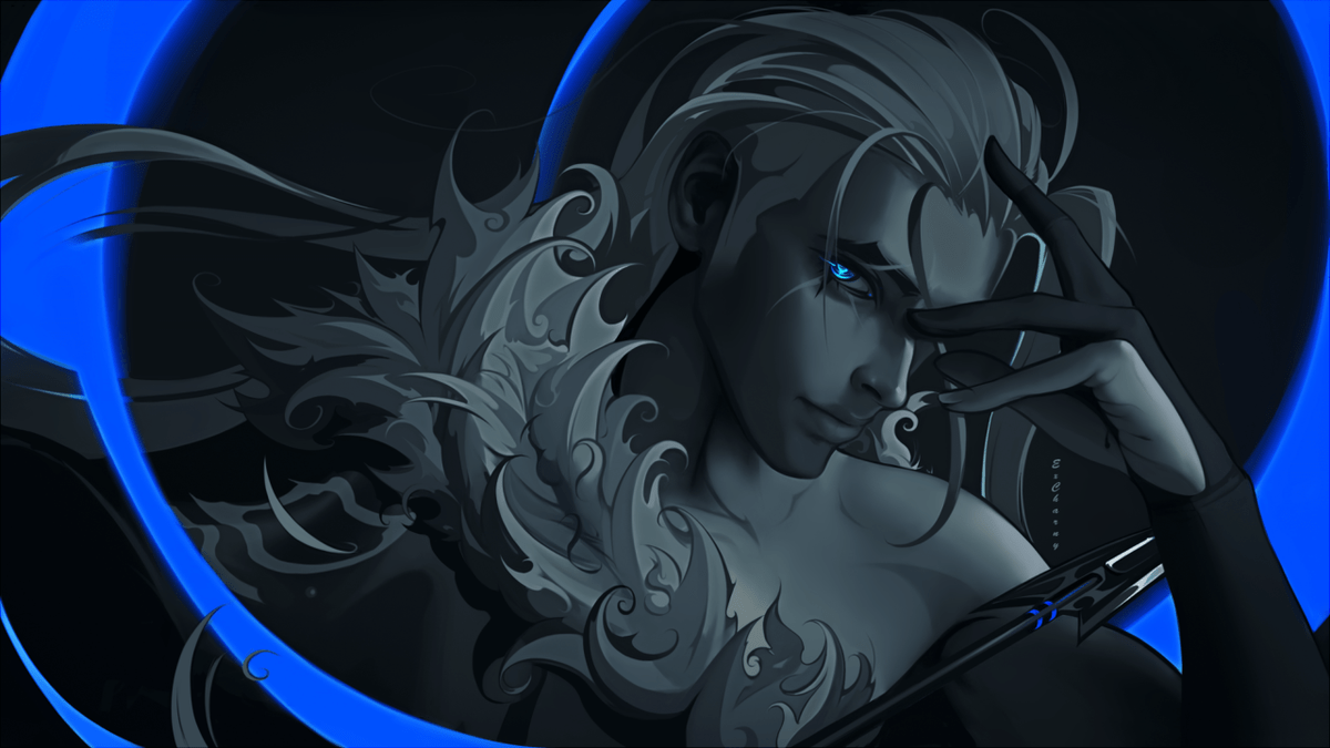 1200x675 ExCharny Valorant wallpaper, the ladies man, the hunter, Sova We got to 1000 followers, how our man says it I love you all #valorant #sova #fanart #illustration #wallpaper #linework #
