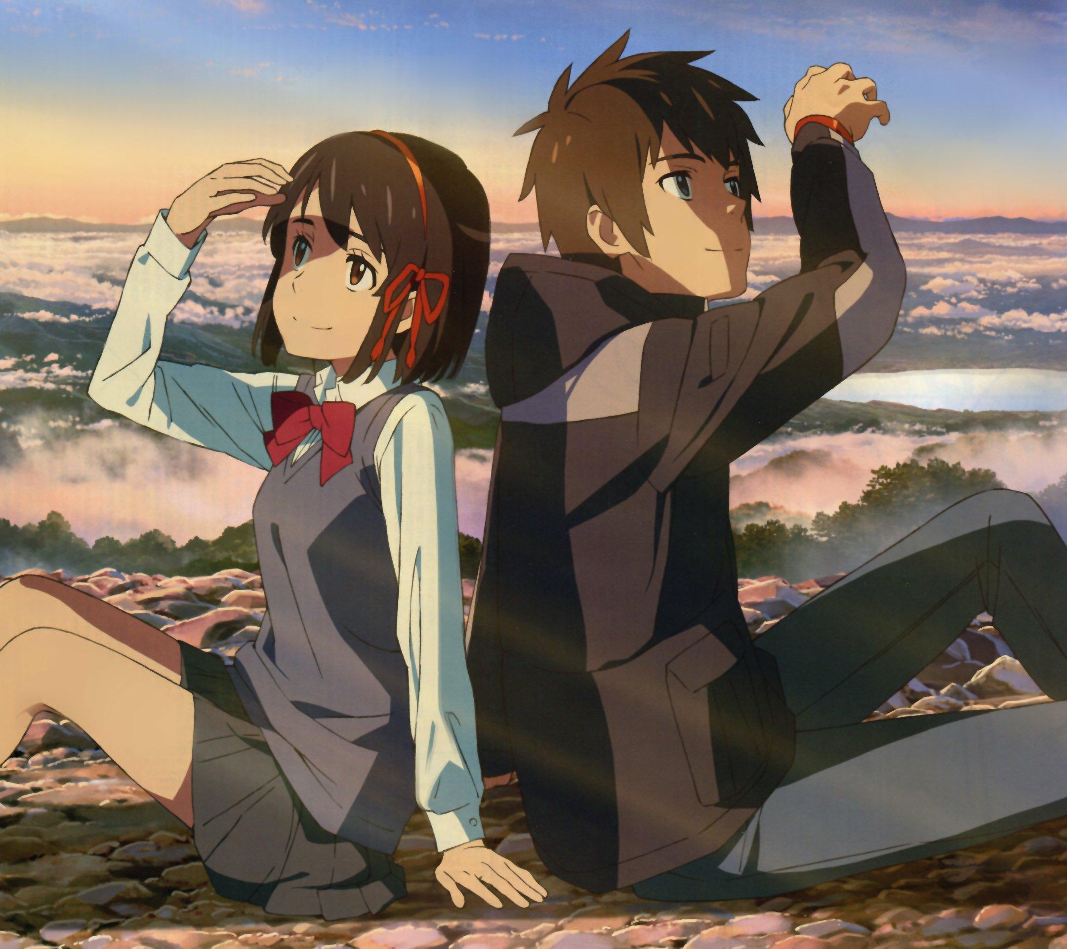 2160x1920 Kimi no Na wa Taki Tachibana Mitsuha Miyamizu 2160×1920