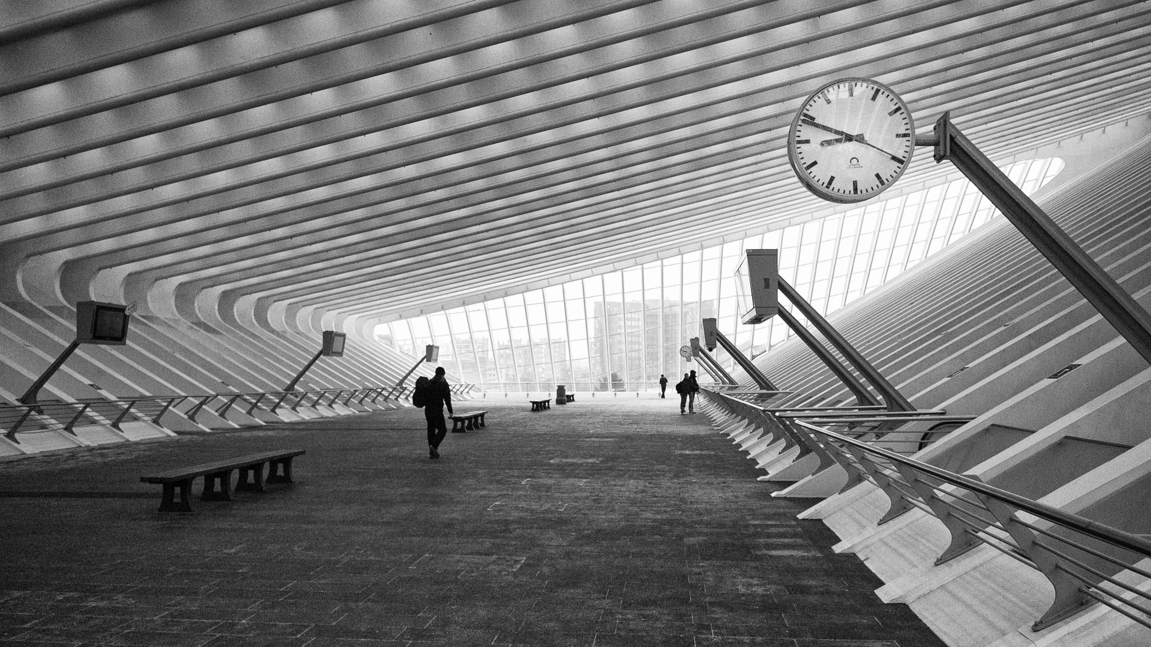 4000x2250 minimalist architecture wallpaper, white, black, black and white, monochrome, architecture