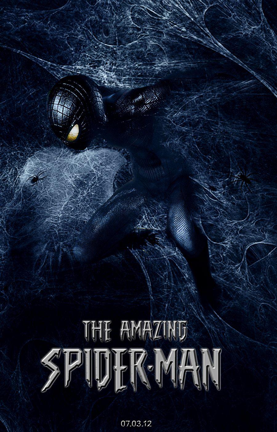 900x1400 Black Spiderman Wallpaper