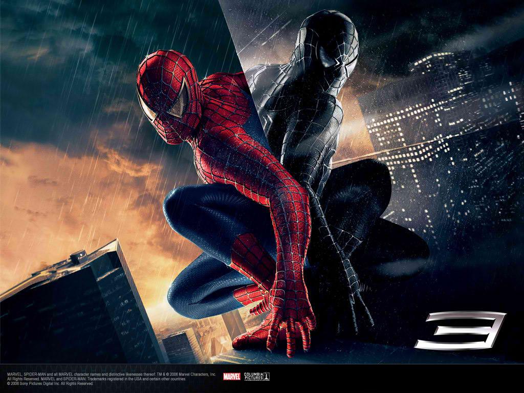 1024x768 Introducing Black Spiderman Image Suit Wallpaper Group 74