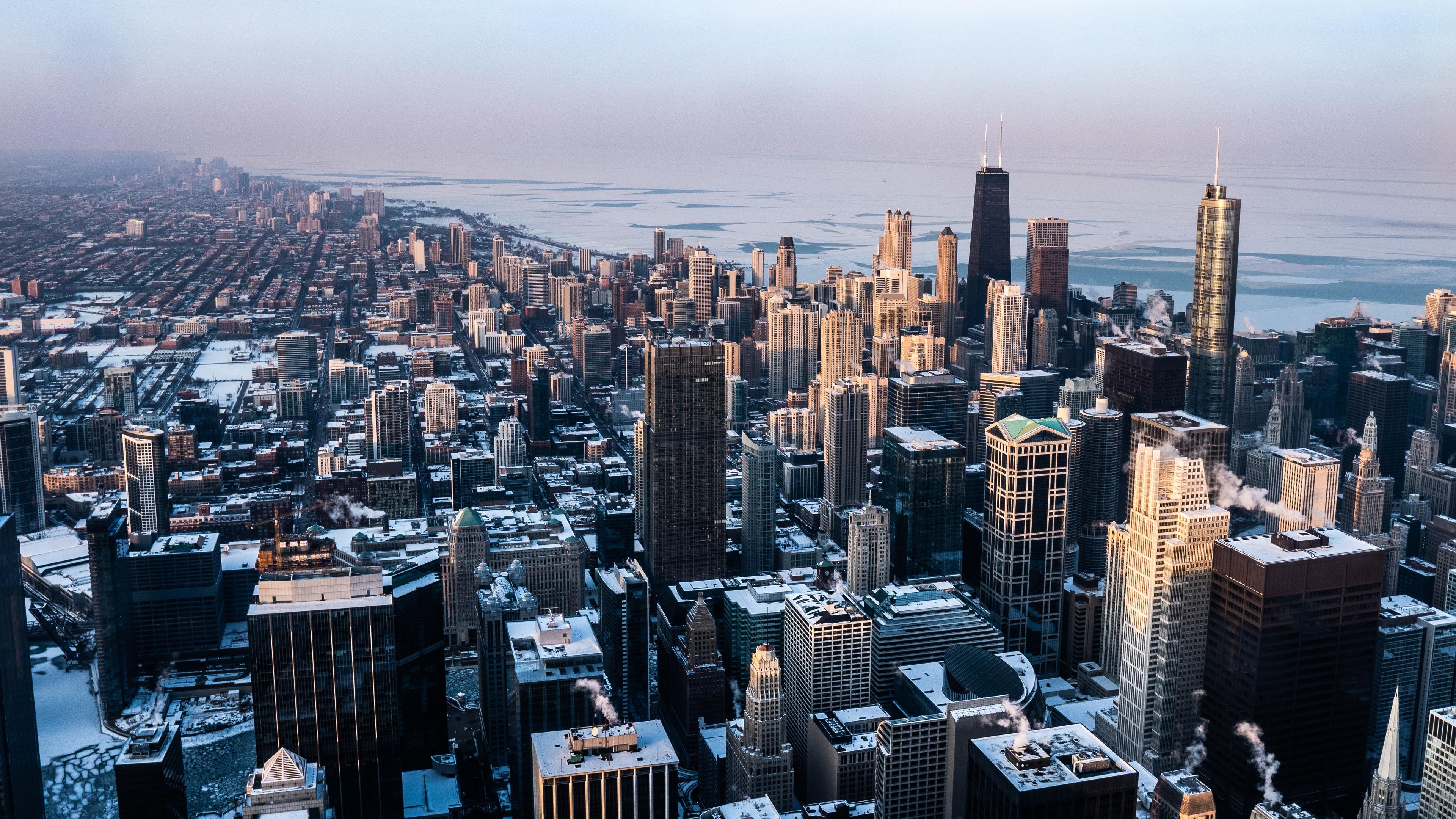 3840x2160 Wallpaper 4k Chicago United States 4k 4k Wallpaper, Buildings Wallpaper, Chicago Wallpaper, Cityscape Wallpaper, Hd Wallpaper, Usa Wallpaper, World Wallpaper