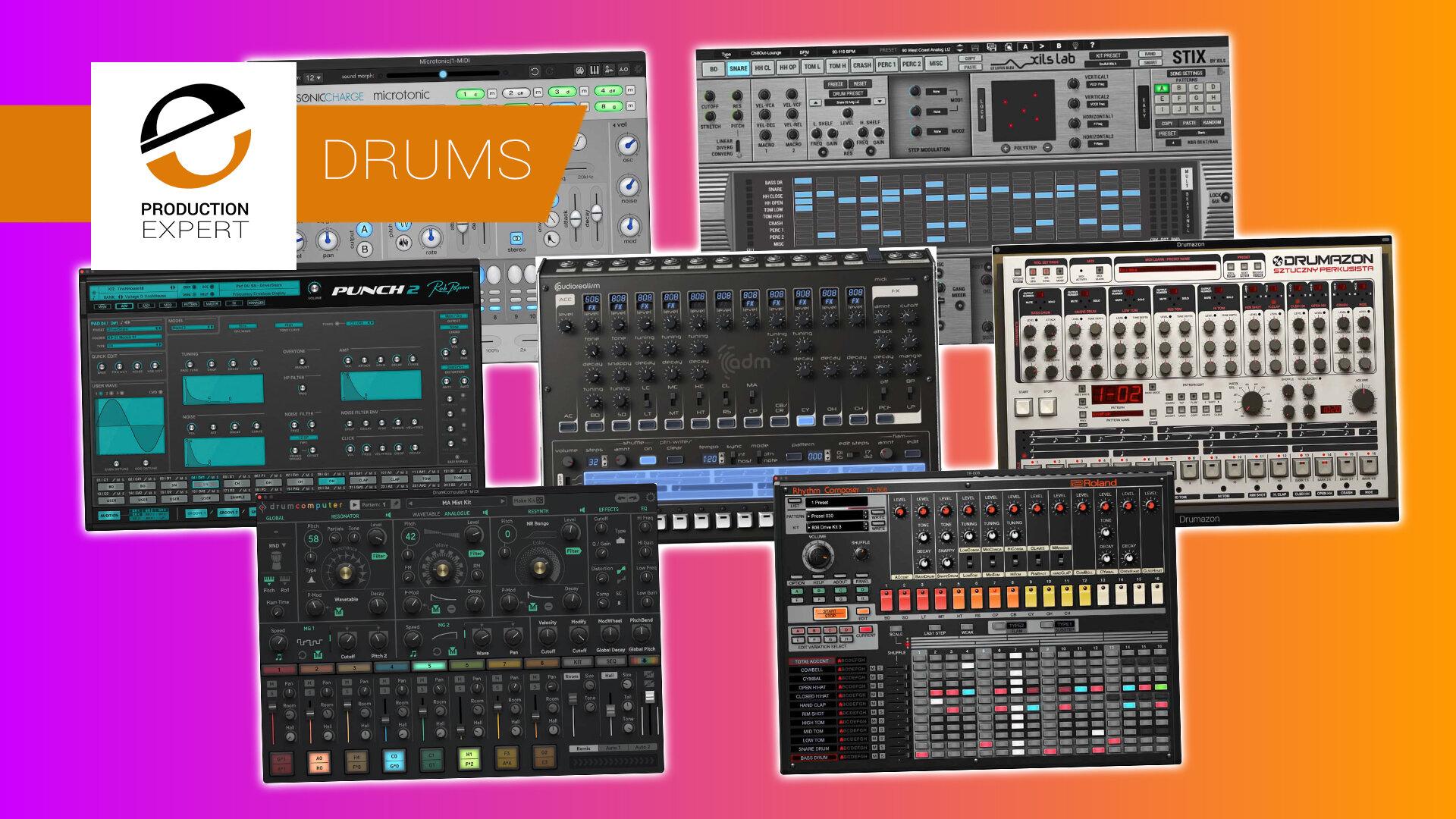 1920x1080 Classic Drum Machine Plugins Worth Checking Out