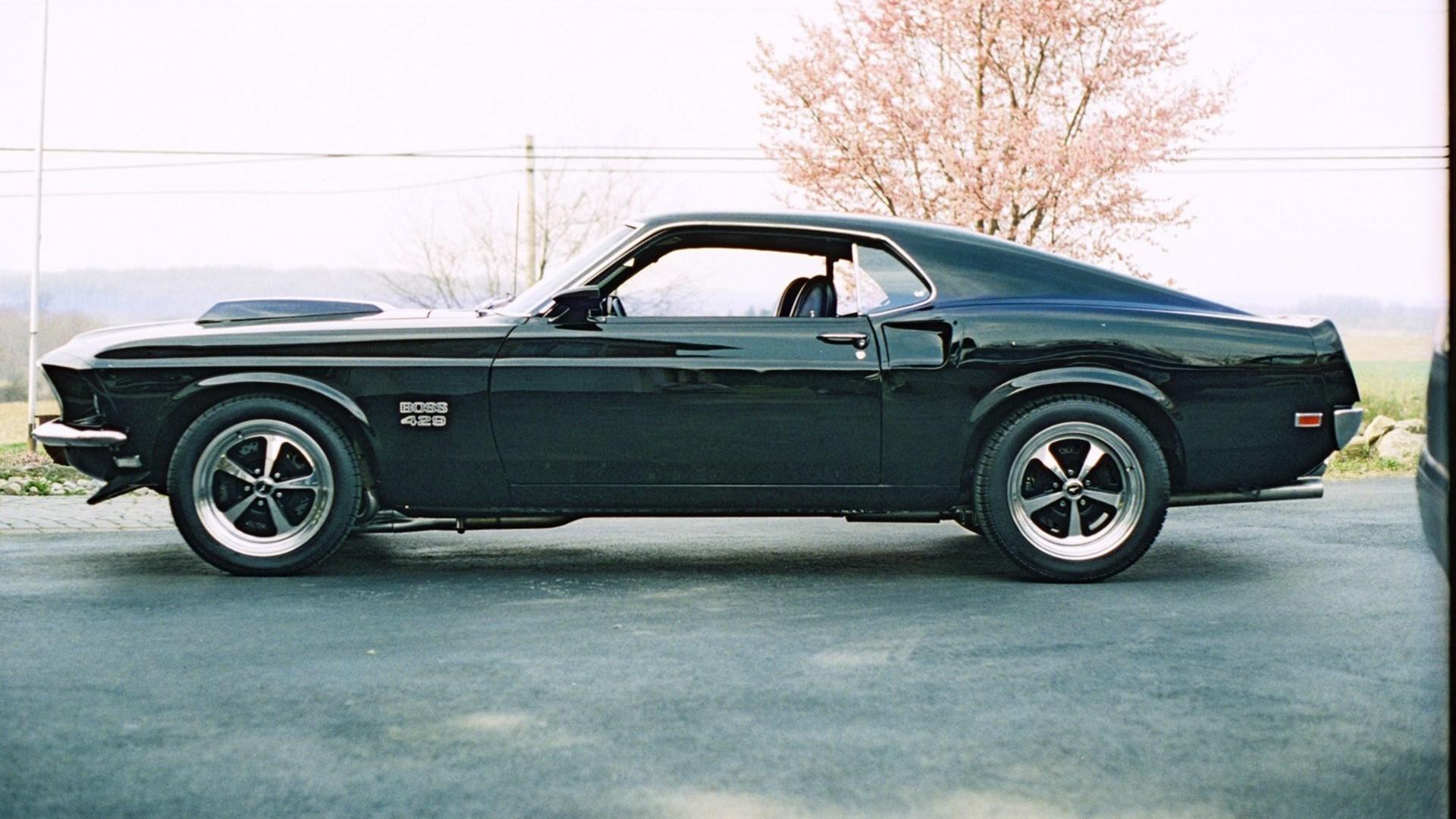 1920x1080 Topic For Ford Mustang Boss 429 Wallpaper For : 1969 Ford Mustang Boss 429 Black Jade Static 5 Wallpaper For. Continuation Car Is Cars Wallpaper Allwallpaper In For