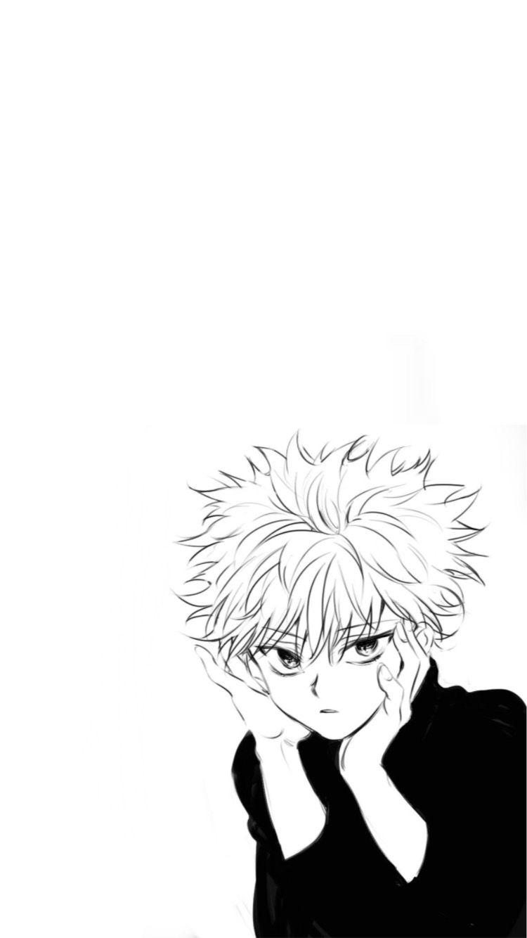 750x1334 killua zoldyck. Anime wallpaper iphone, Anime cover photo, Anime scenery wallpaper