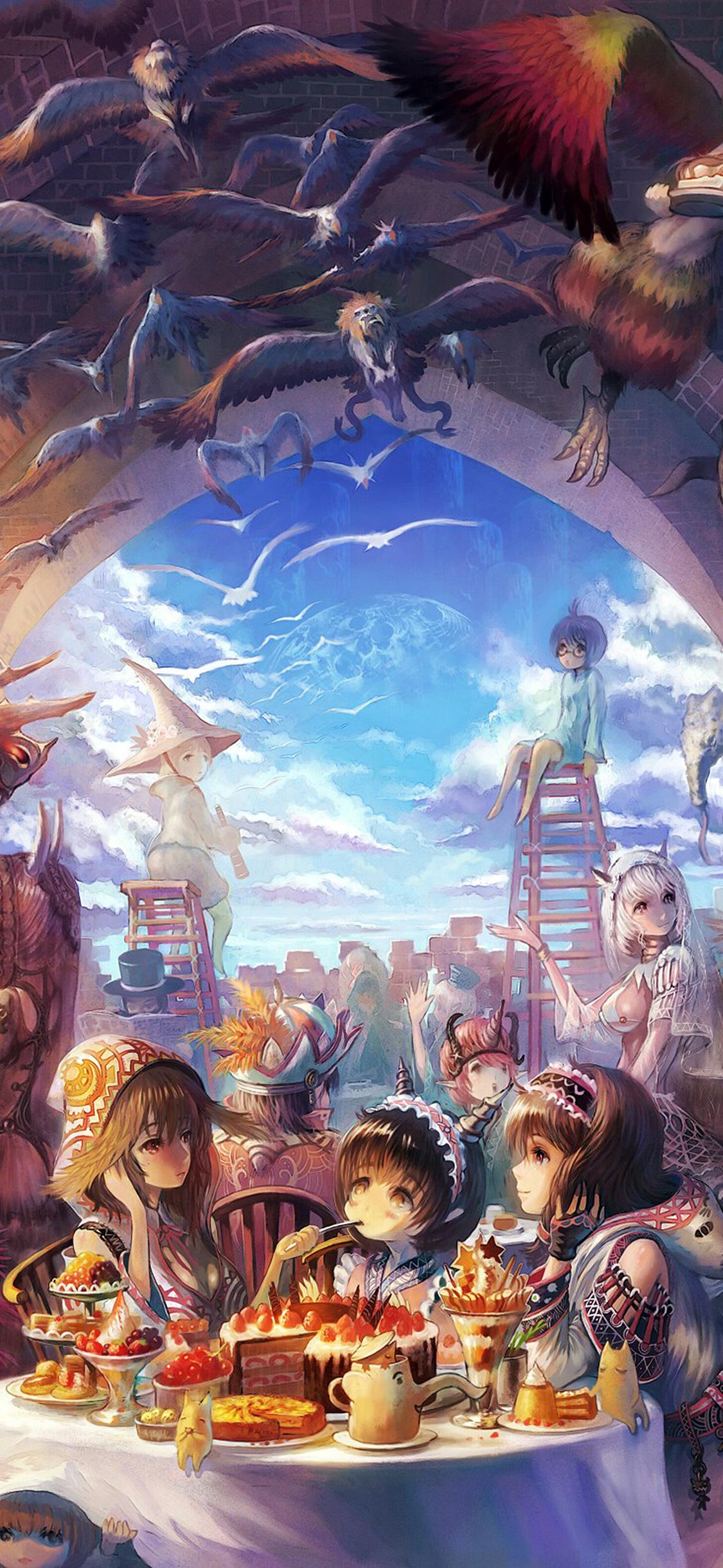 1125x2436 iPhone X Wallpaper Manga HD Wallpaper