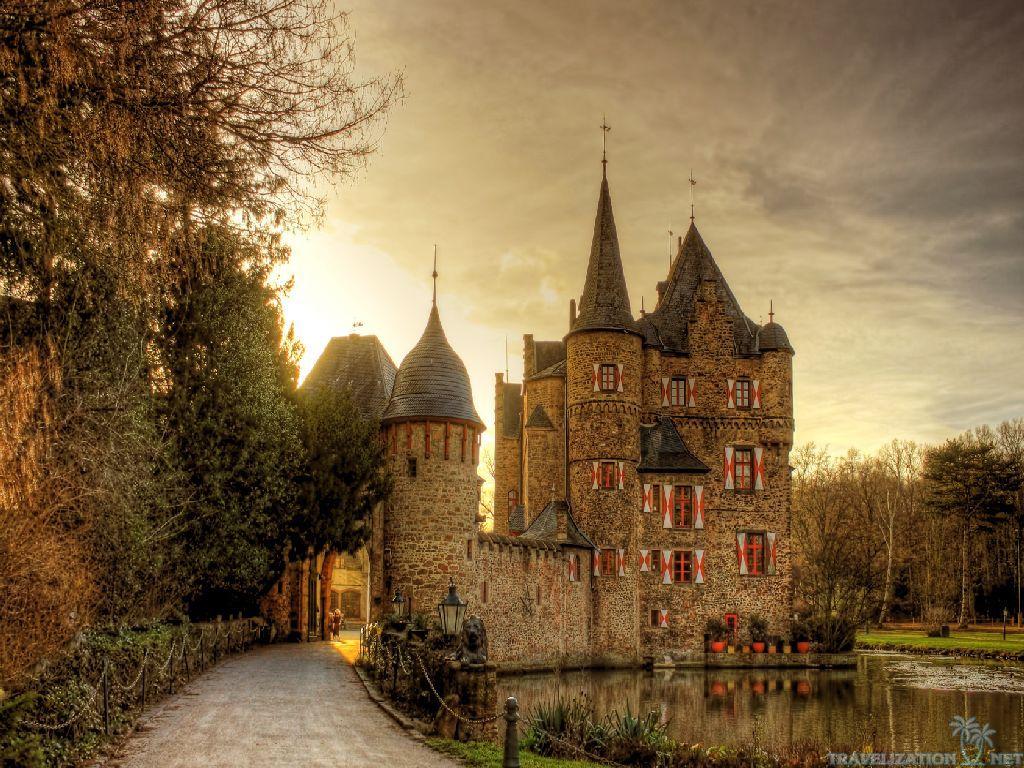1024x768 Westhove Castle Wallpaper Castle Wallpaper HD