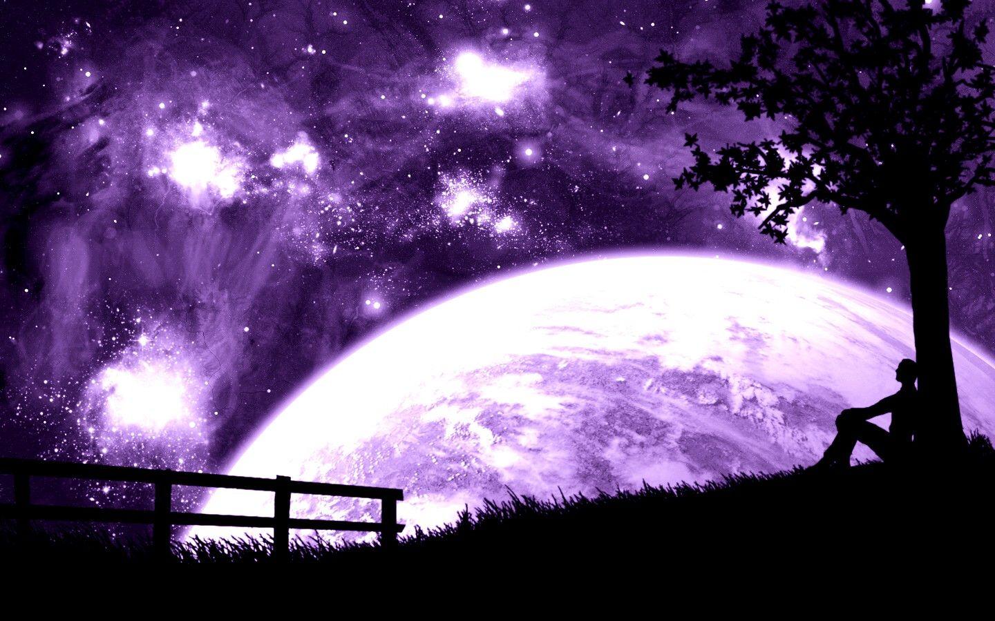 1440x900 dreamscape. Black and purple wallpaper, Black and purple background, Purple wallpaper