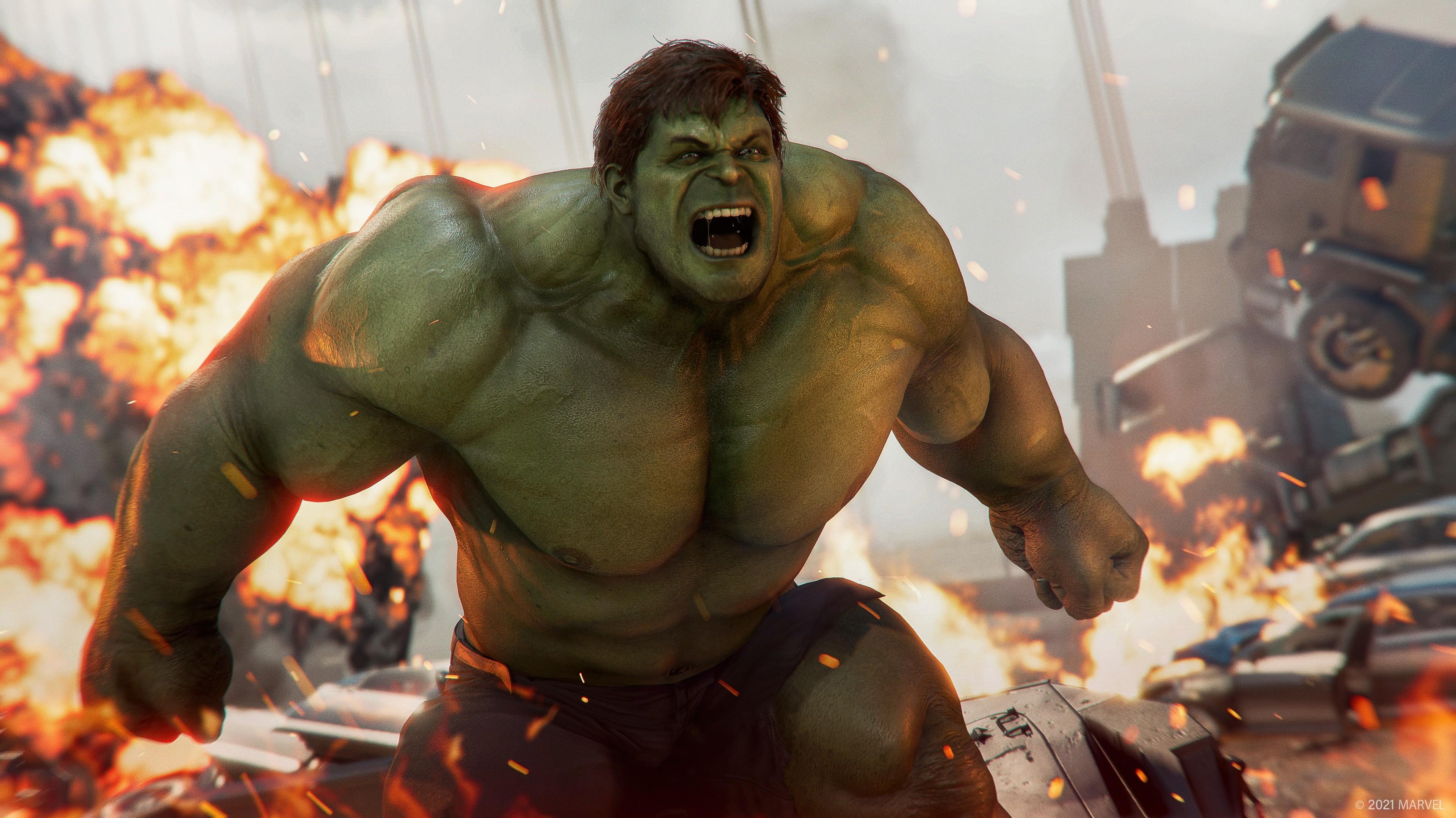 3840x2160 Hulk 4K HD Marvel's Avengers Wallpaper