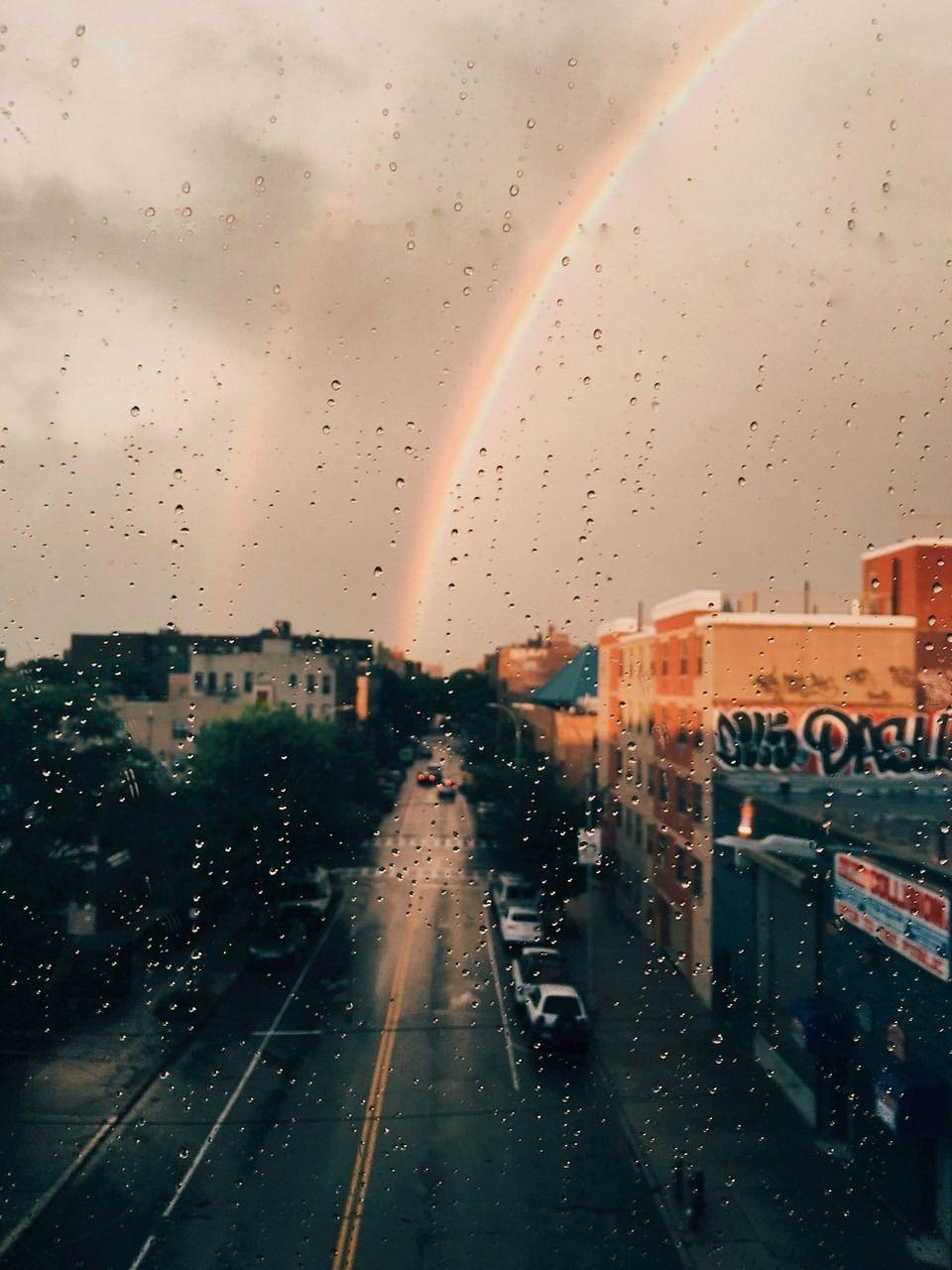 960x1280 Aesthetic Rain Wallpaper