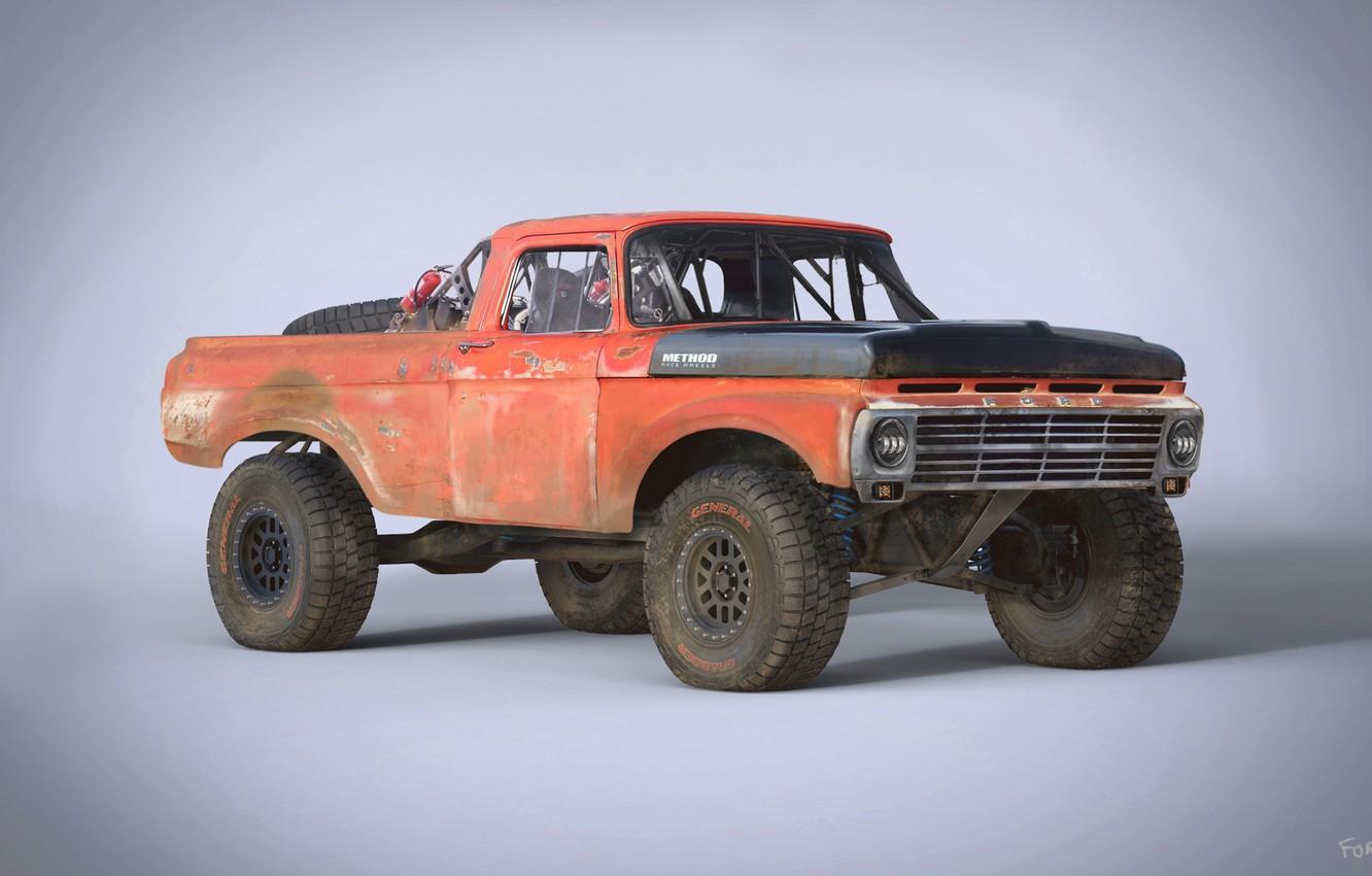 1332x850 Ford F100 Wallpaper