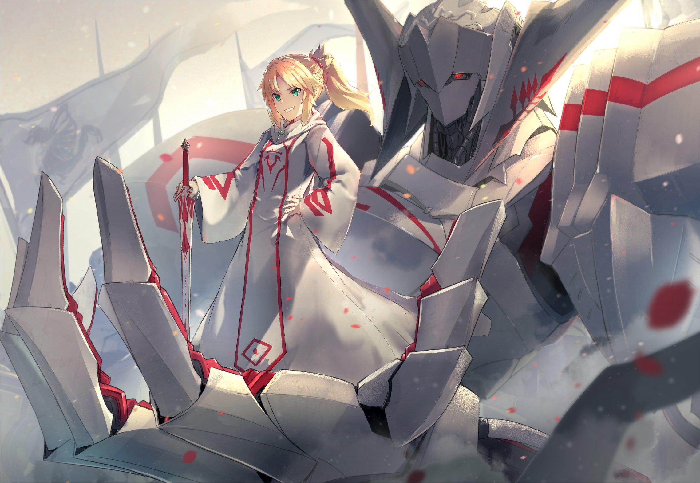 2277x1572 Saber Of Red (Fate Apocrypha), Mordred (Fate Apocrypha) Wallpaper