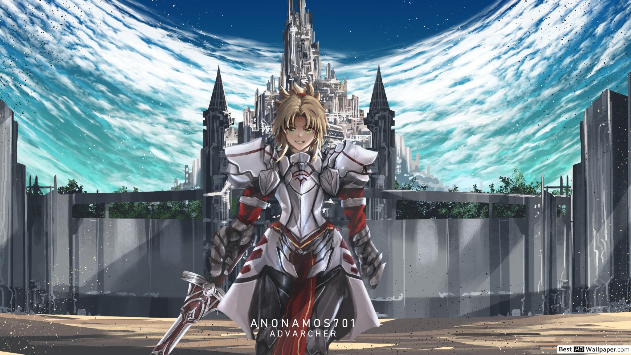 2048x1152 Fate Grand Order : Mordred HD Wallpaper Download