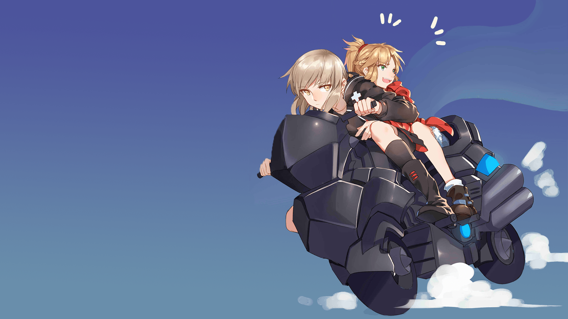 1920x1080 Salter Mordred Motorbike Wallpaper: Fatestaynight