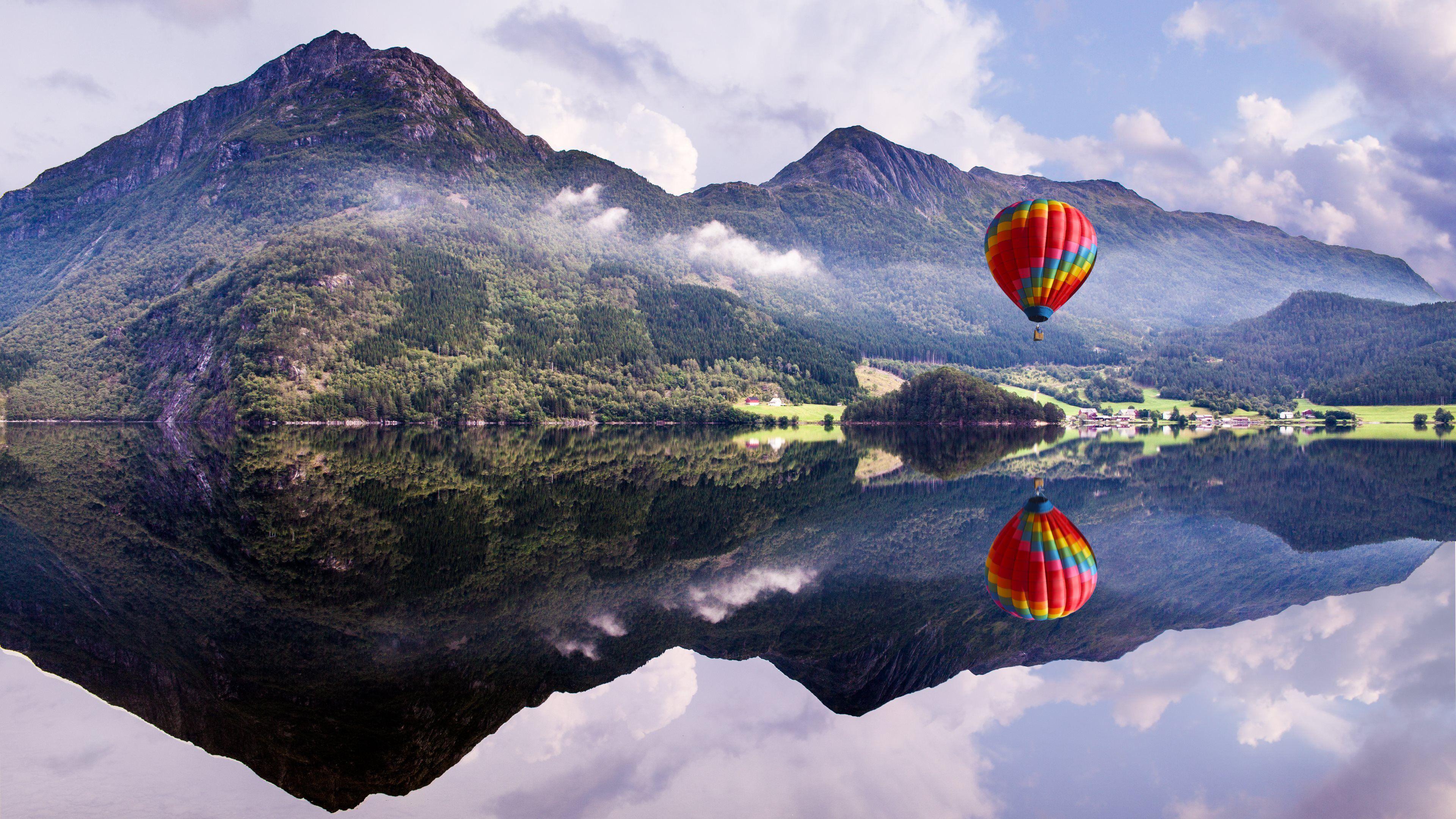3840x2160 Hot Air Balloon HD Wallpaper and Background Image