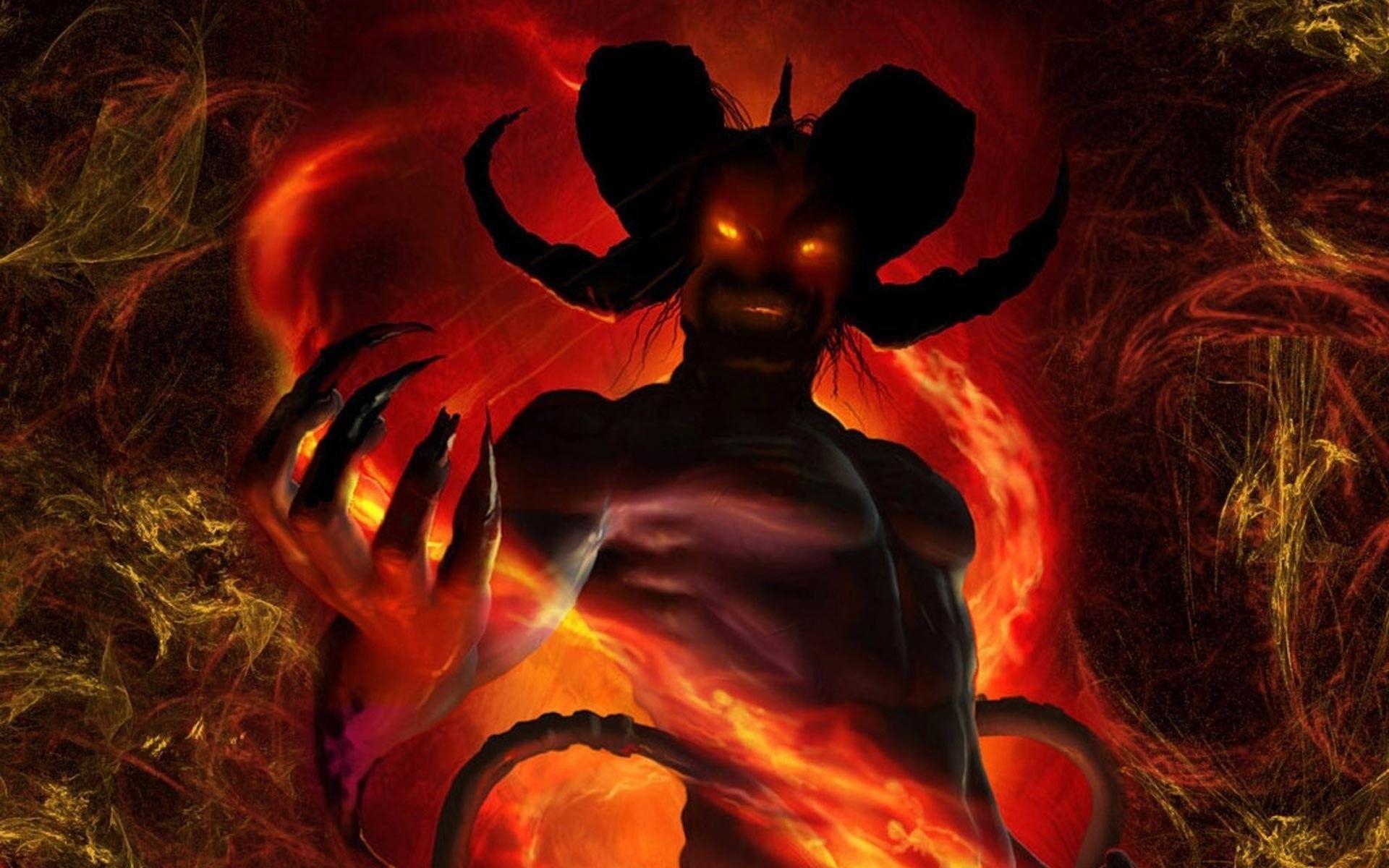 1920x1200 Red Demon Wallpaper