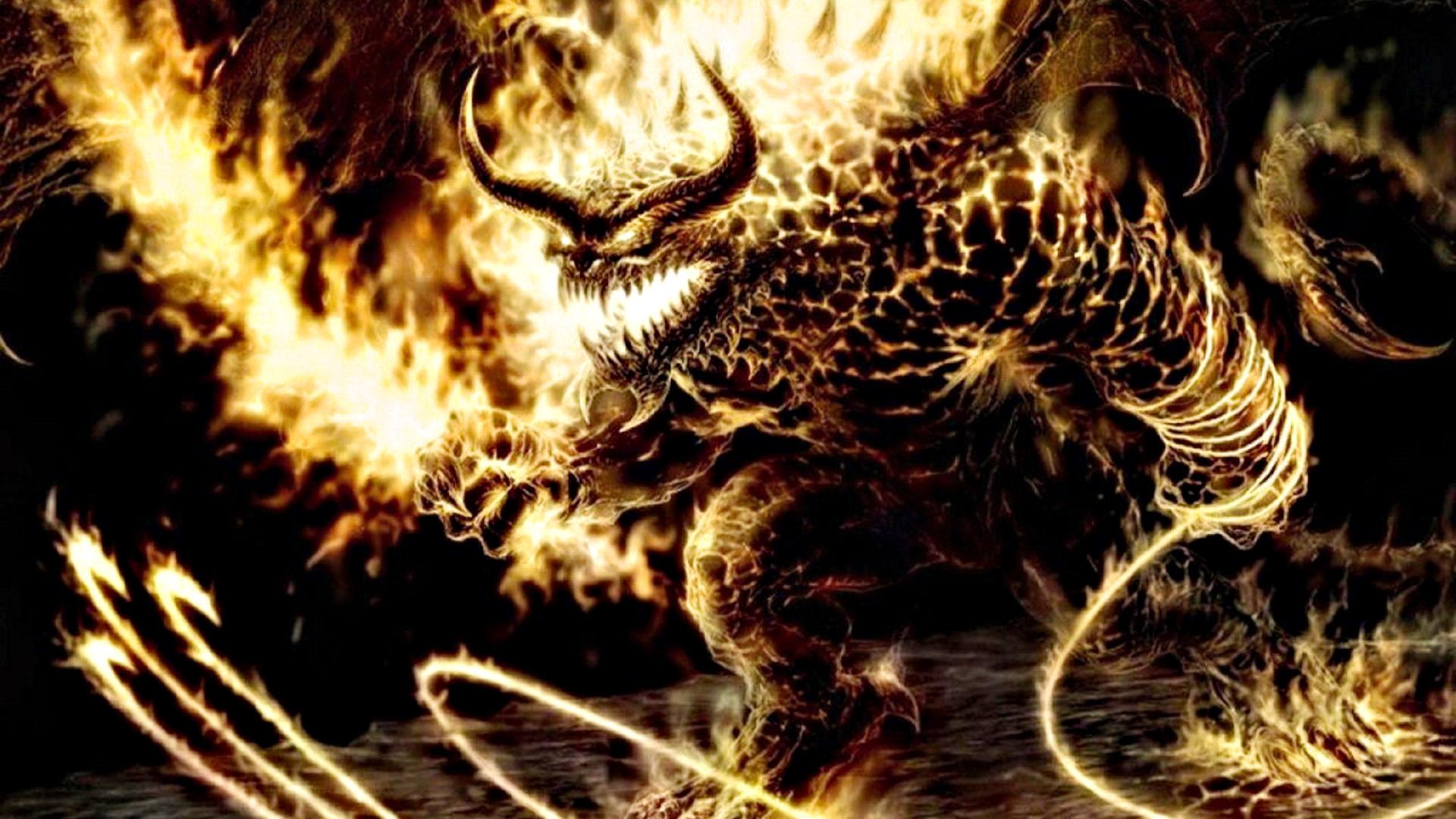 1920x1080 Bull Devil Demon Of Hell Wallpaper HD 3219 Wallpaper