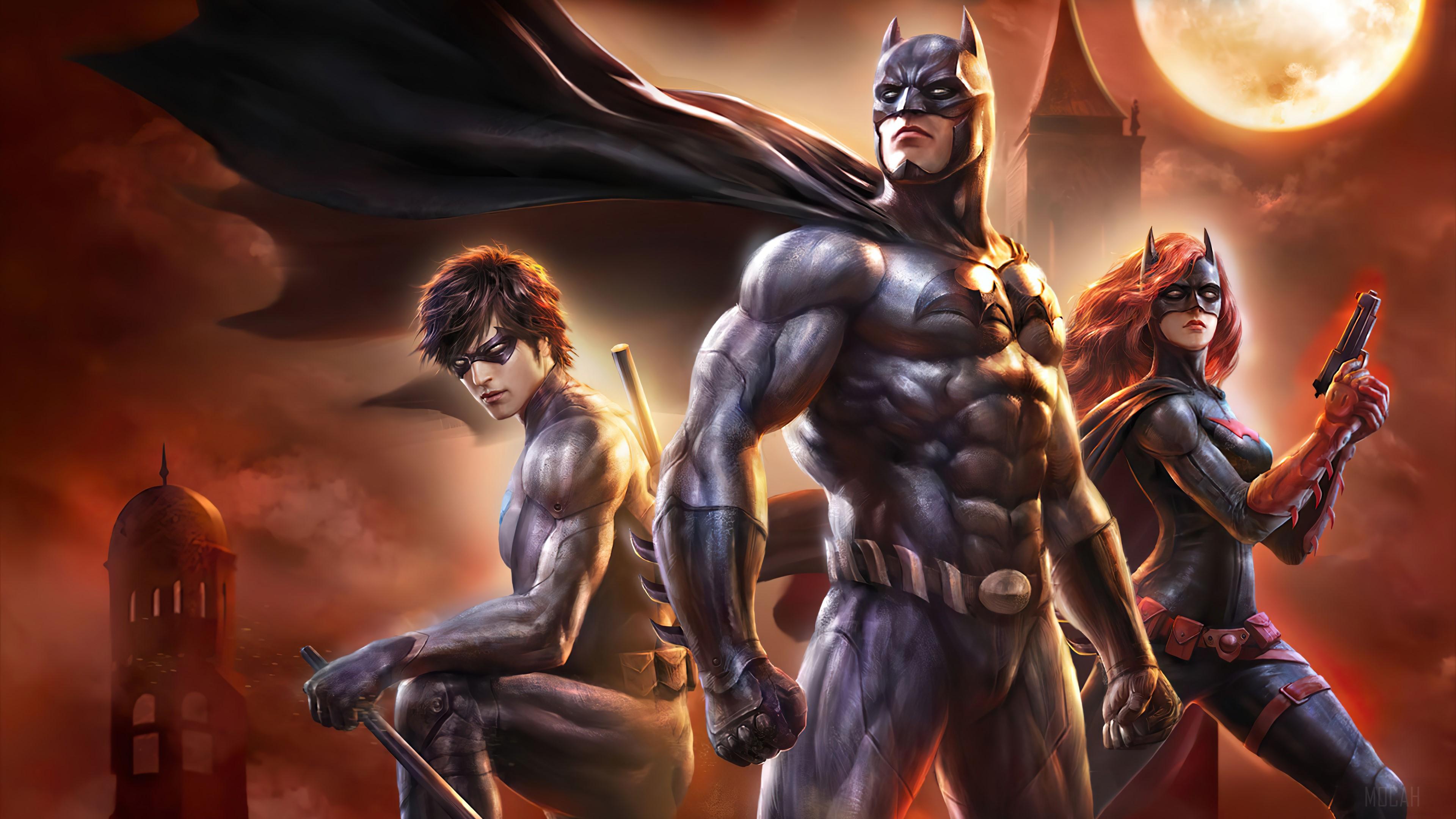 3840x2160 Batman, DC Comics, Comics, Comic, Superhero, Superheroes, Bad, Blood, Movie, Batwing, Batwoman, Nightwing, Robin 4k wallpaper. Mocah HD Wallpaper