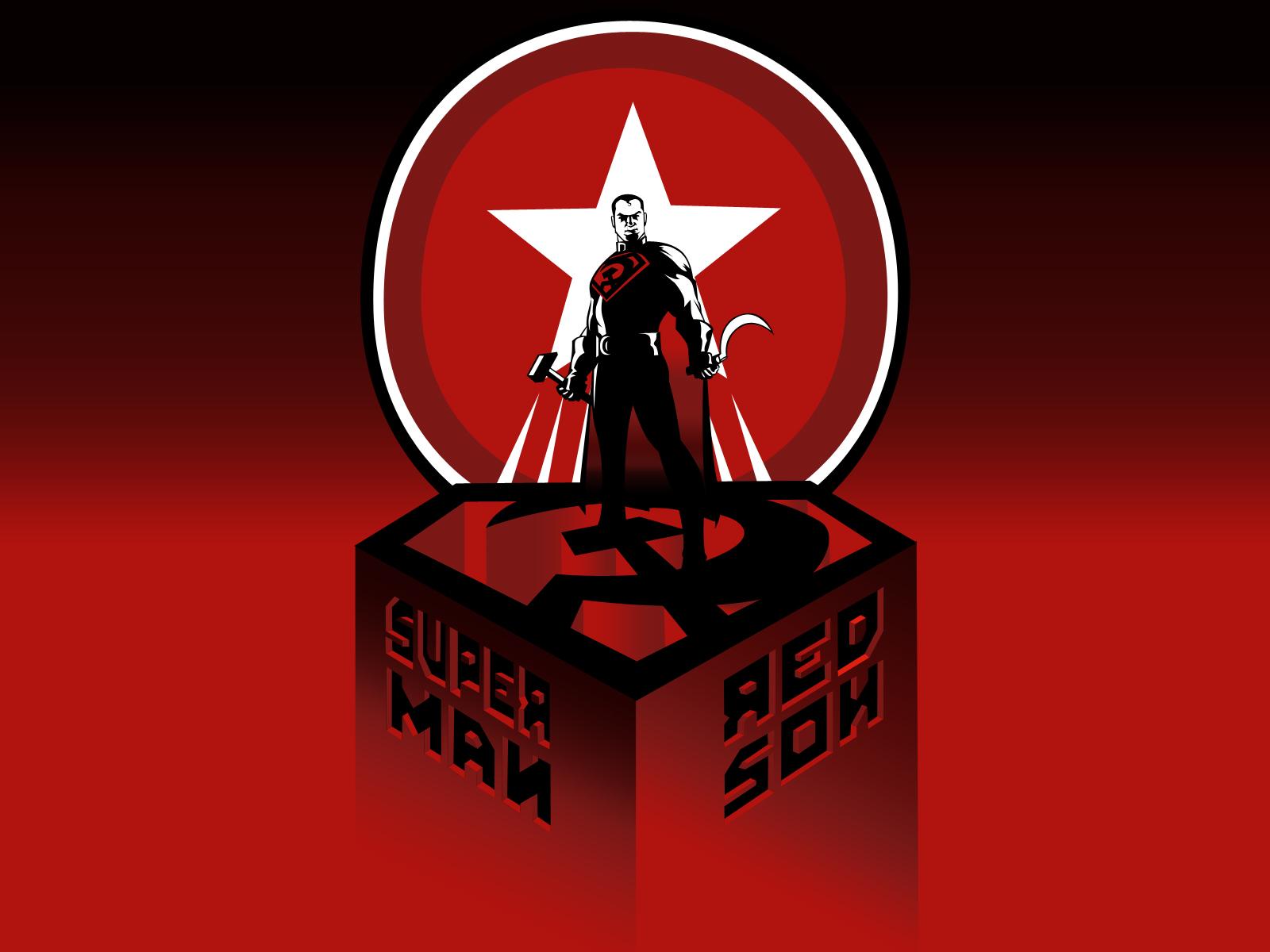 1600x1200 Superman red son wallpaper