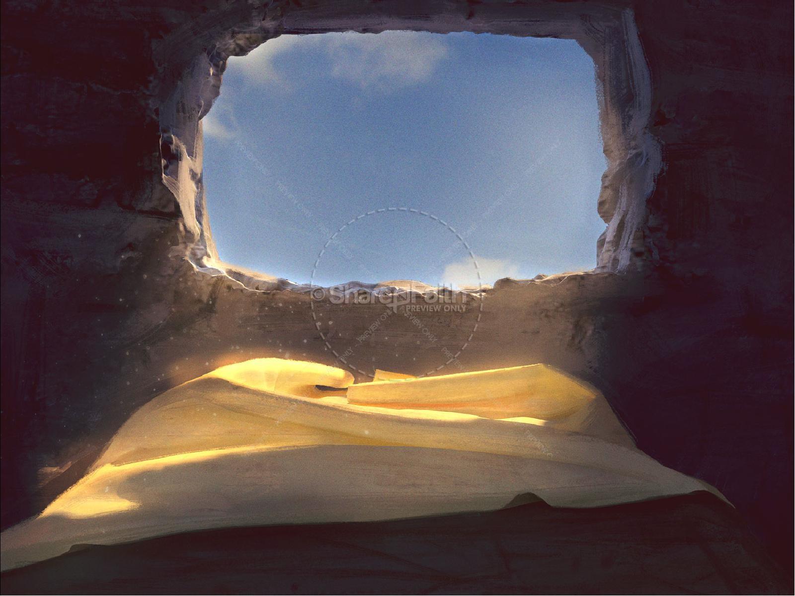 1600x1200 Risen Savior Easter PowerPoint Template