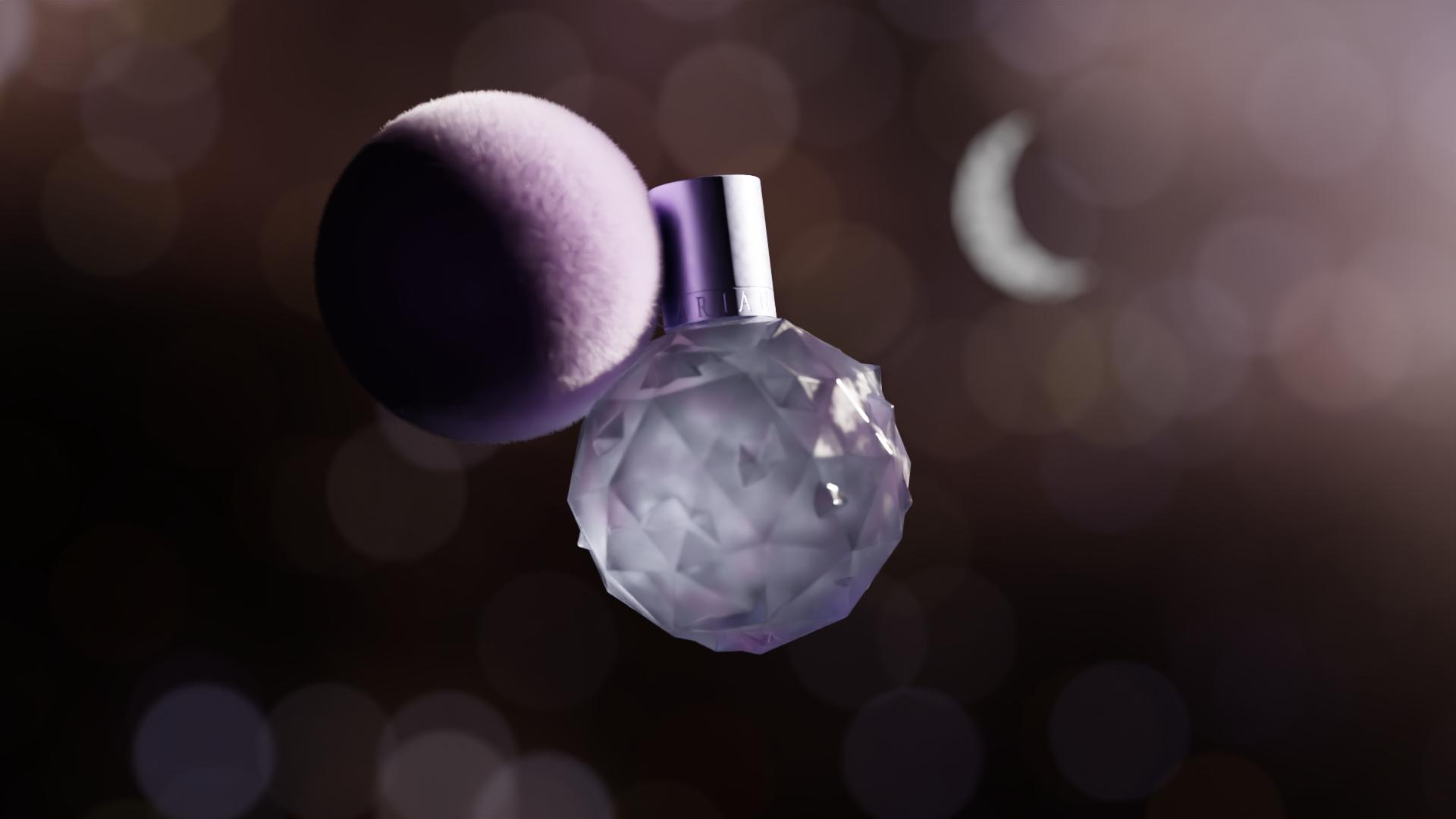 1920x1080 Ariana Grande Moonlight Fragrance 3D render, Zer0Rogue