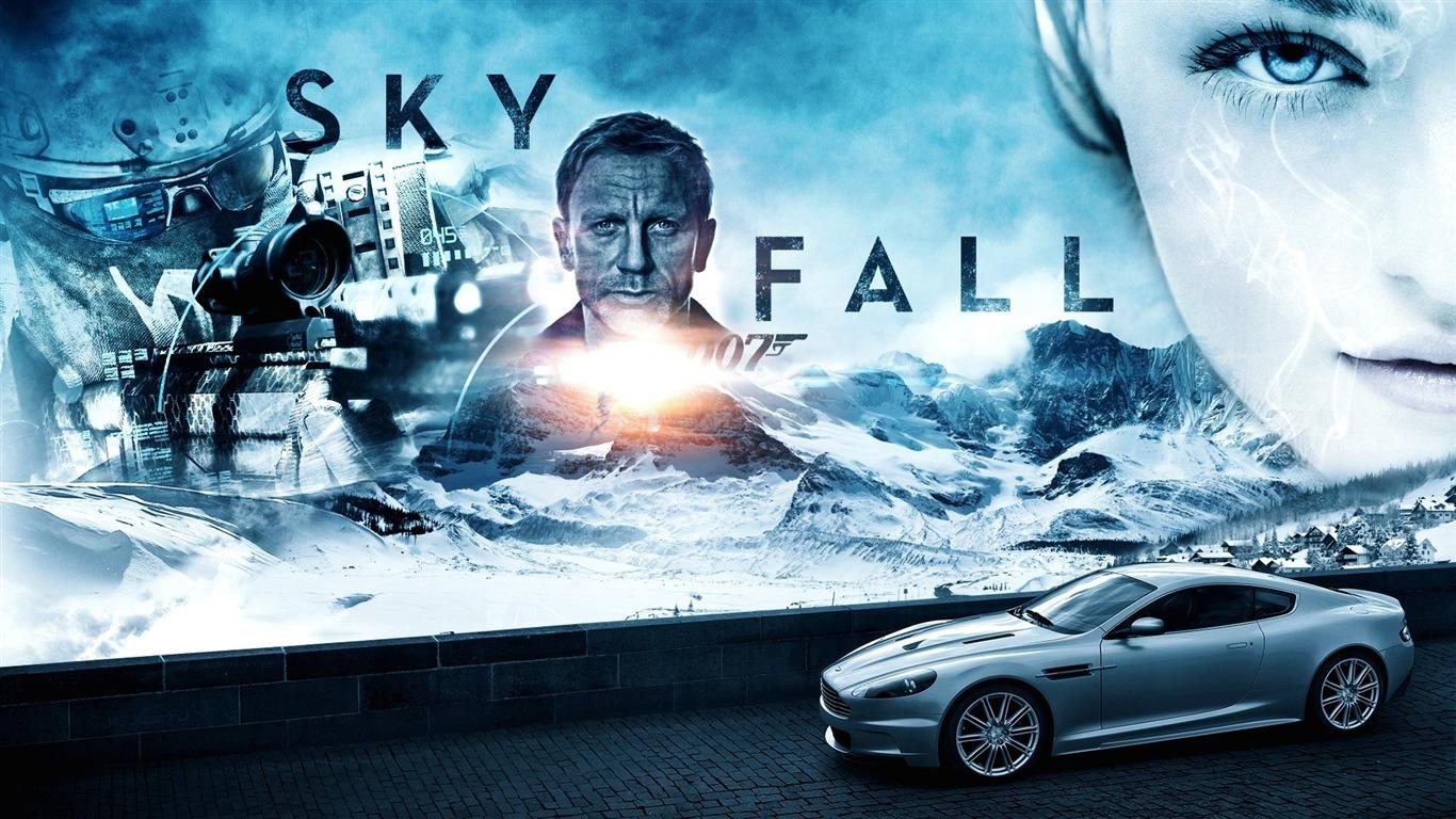 1366x768 Skyfall 2012 Movie HD Desktop Wallpaper 20
