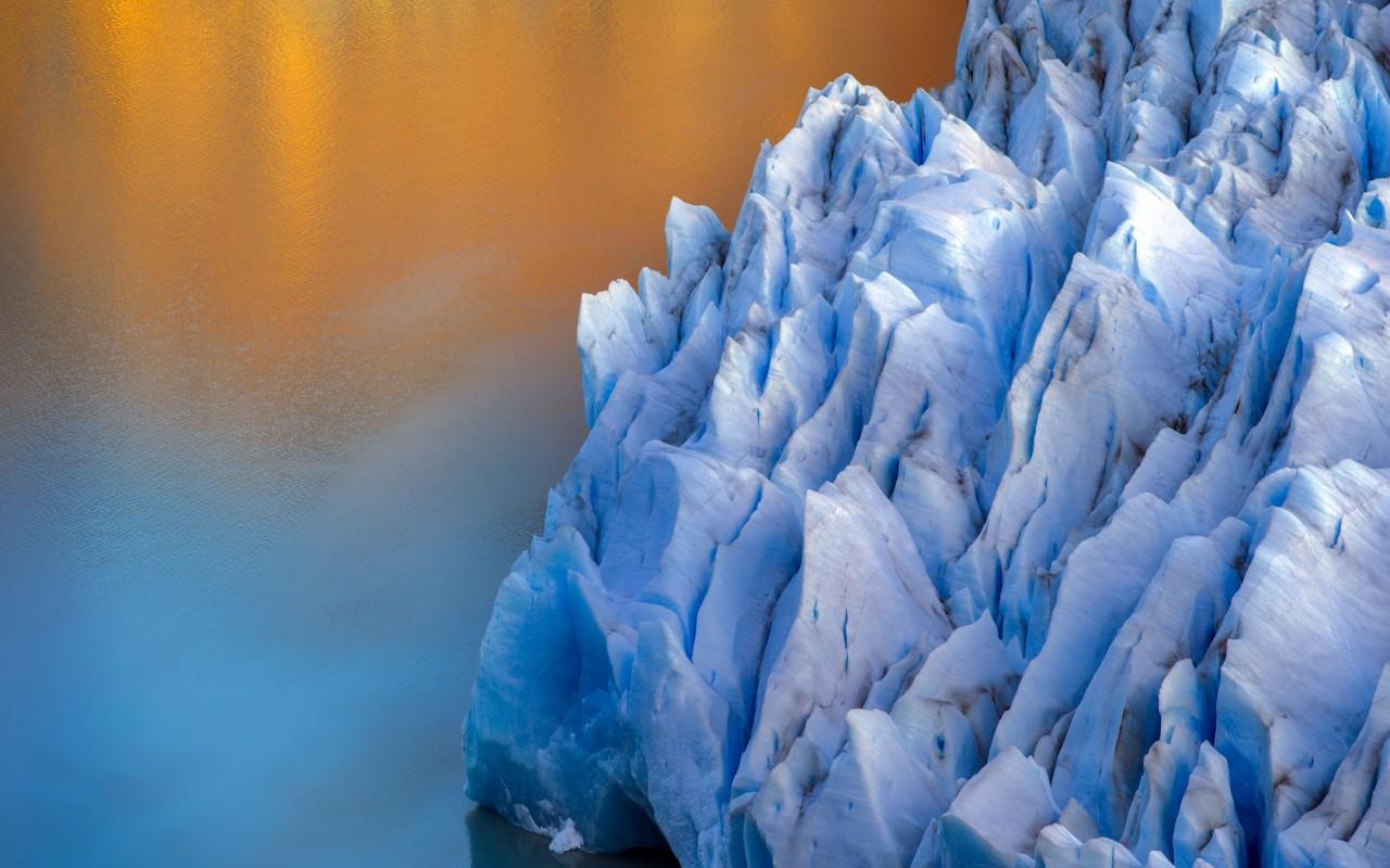 1280x800 Grey Glacier HD Wallpaper 3D Models. Free