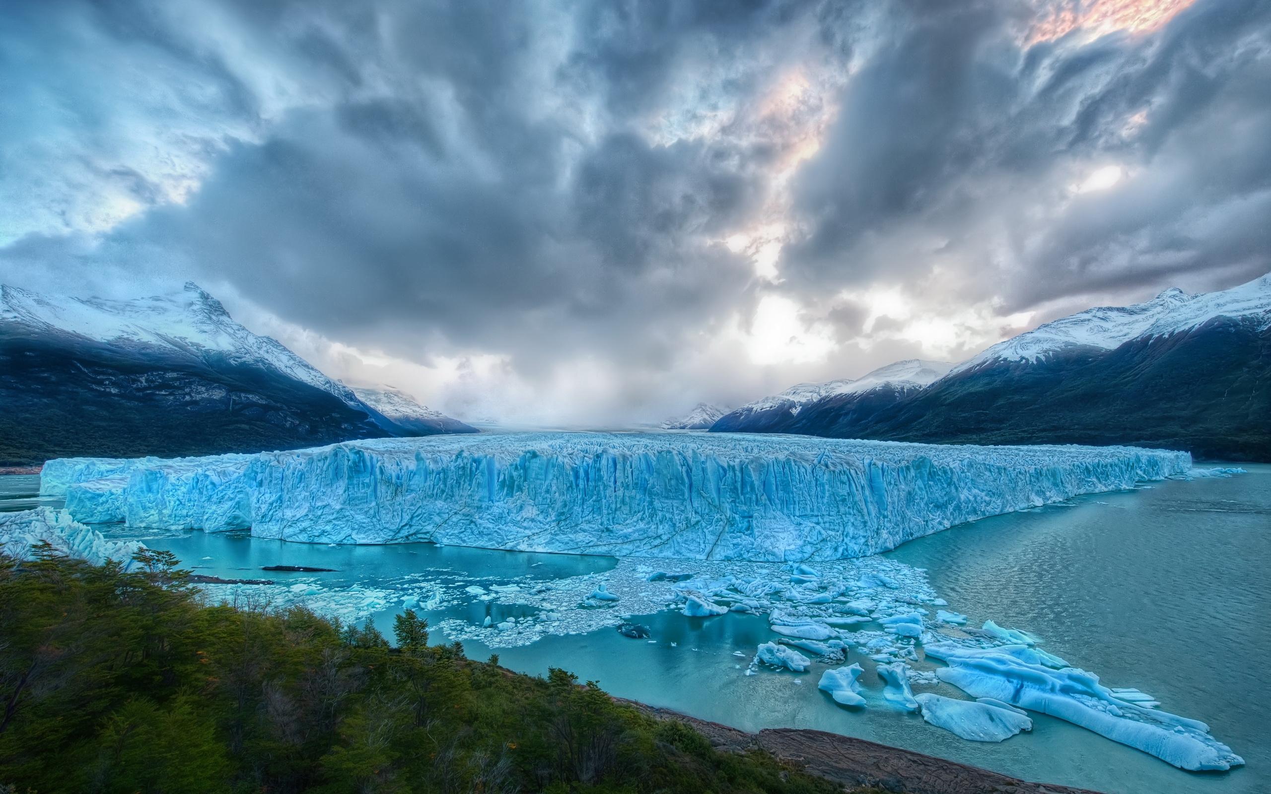 2560x1600 Glacier HD Wallpaper