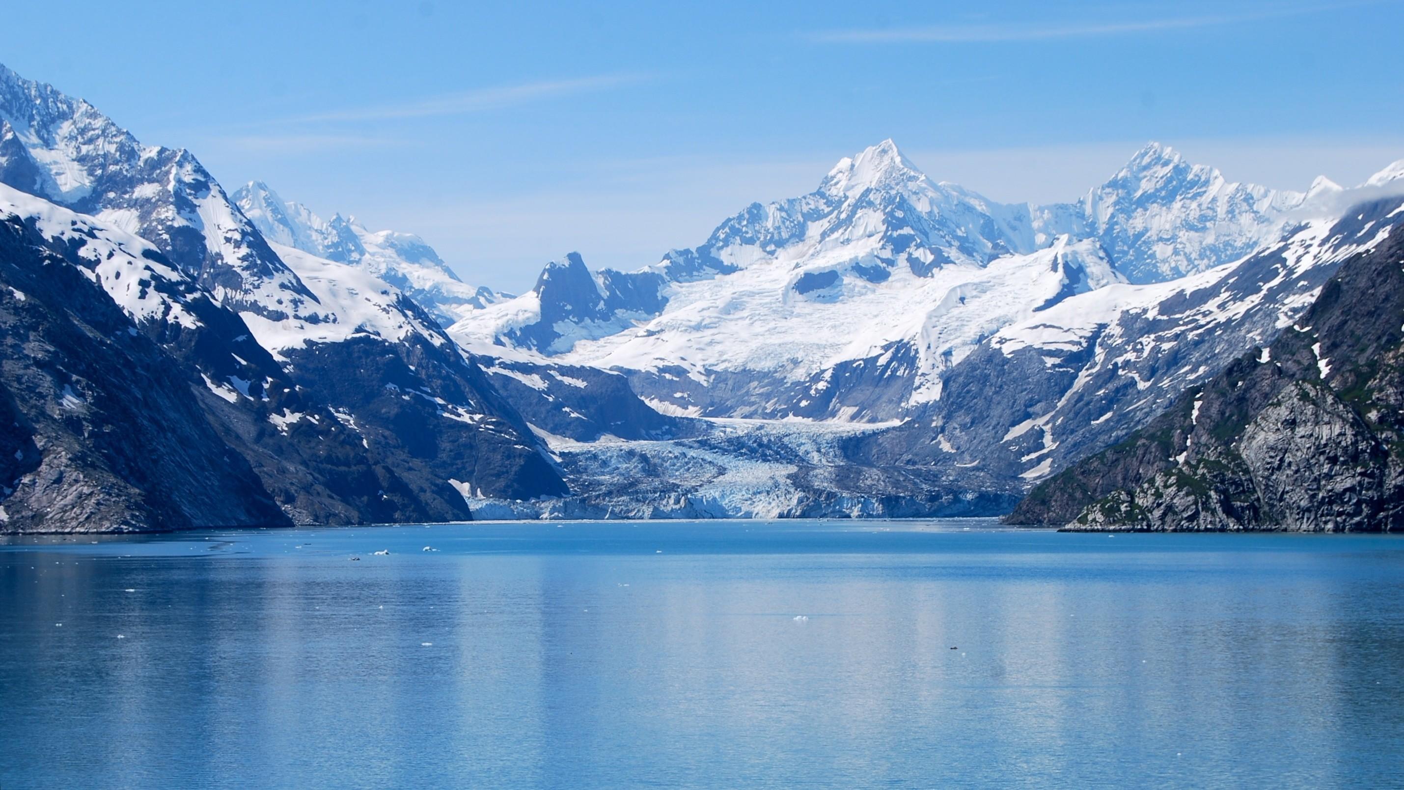 2859x1608 Glacier Wallpaper background picture