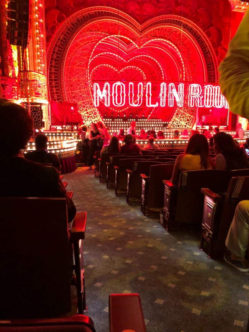 800x1066 Emerson Colonial Theatre, section Orch, row P, seat 1 Rouge, shared