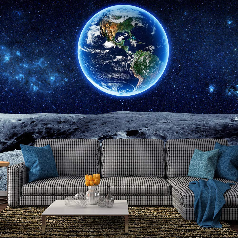 1000x1000 Awesome Space Wallpaper. Outer Space Wall Mural. Milky Way. Universe Wall. Solar System Constellation Removable Wallpaper. Eco Friendly KM11 : Handmade Products